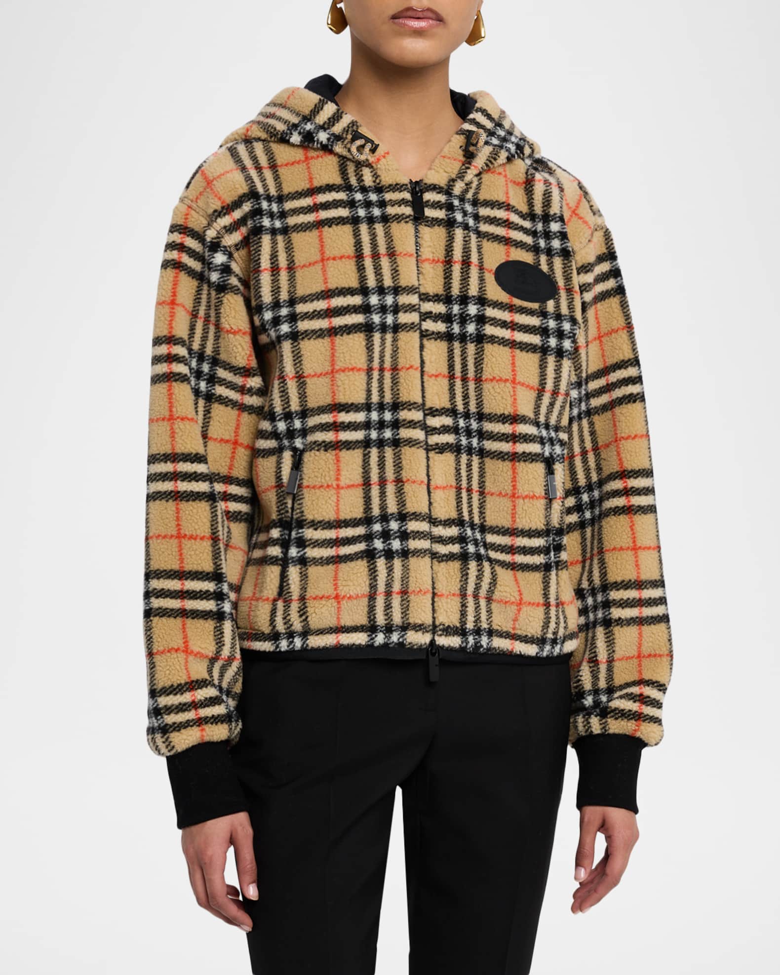 ロナウGニョ BURBERRY カーキ チェック柄 ニット L ロナウGニョ BURBERRY カーキ チェック柄 ニット L ロナウGニョ