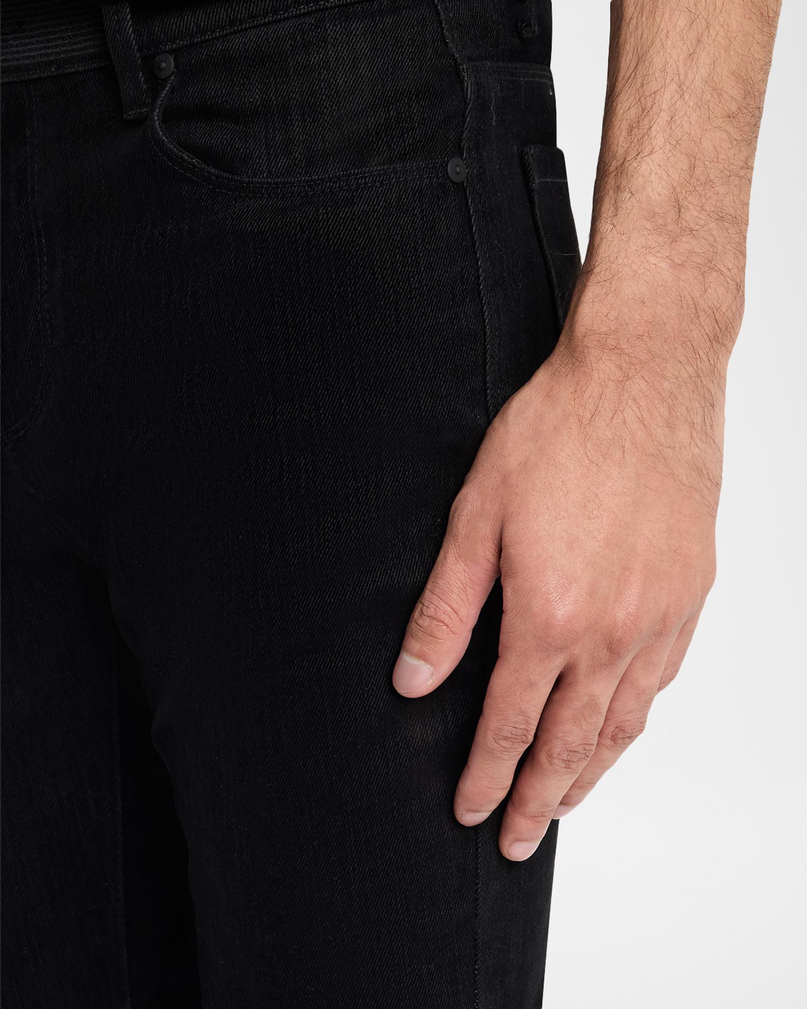 RTA Men's Bryant Black Denim Ripped Skinny Jeans | Neiman Marcus