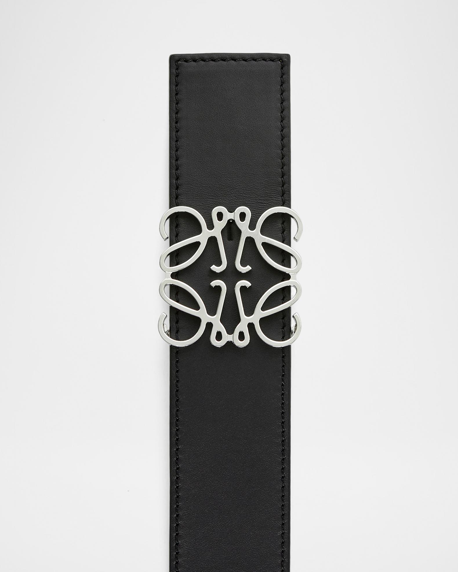 LOEWE Men's Reversible Anagram Leather Belt | Neiman Marcus