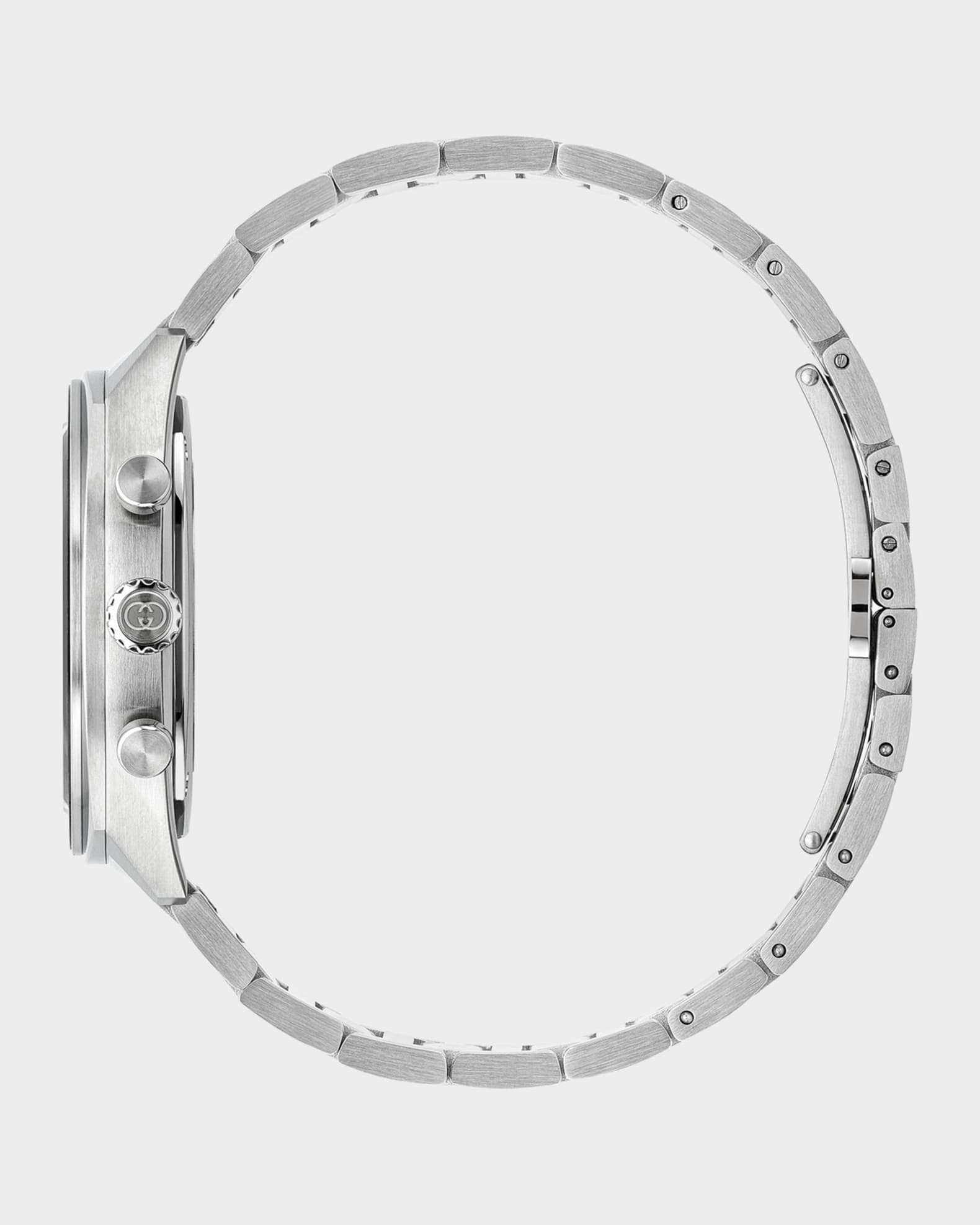 Gucci Men's Interlocking G 41mm Stainless Steel Chronograph