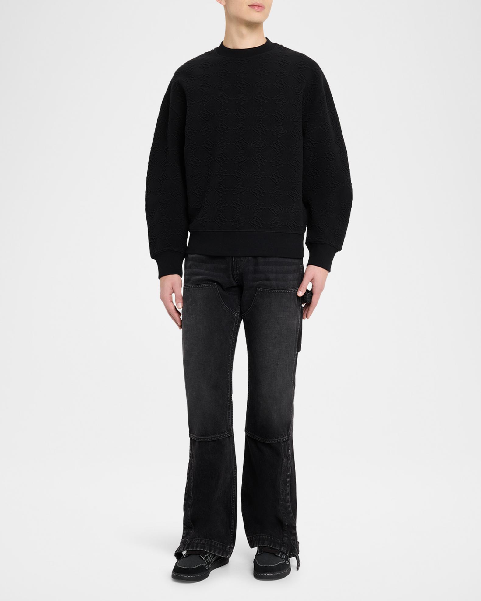 Amiri Men's MA Quad Jacquard Crewneck Sweatshirt | Neiman Marcus