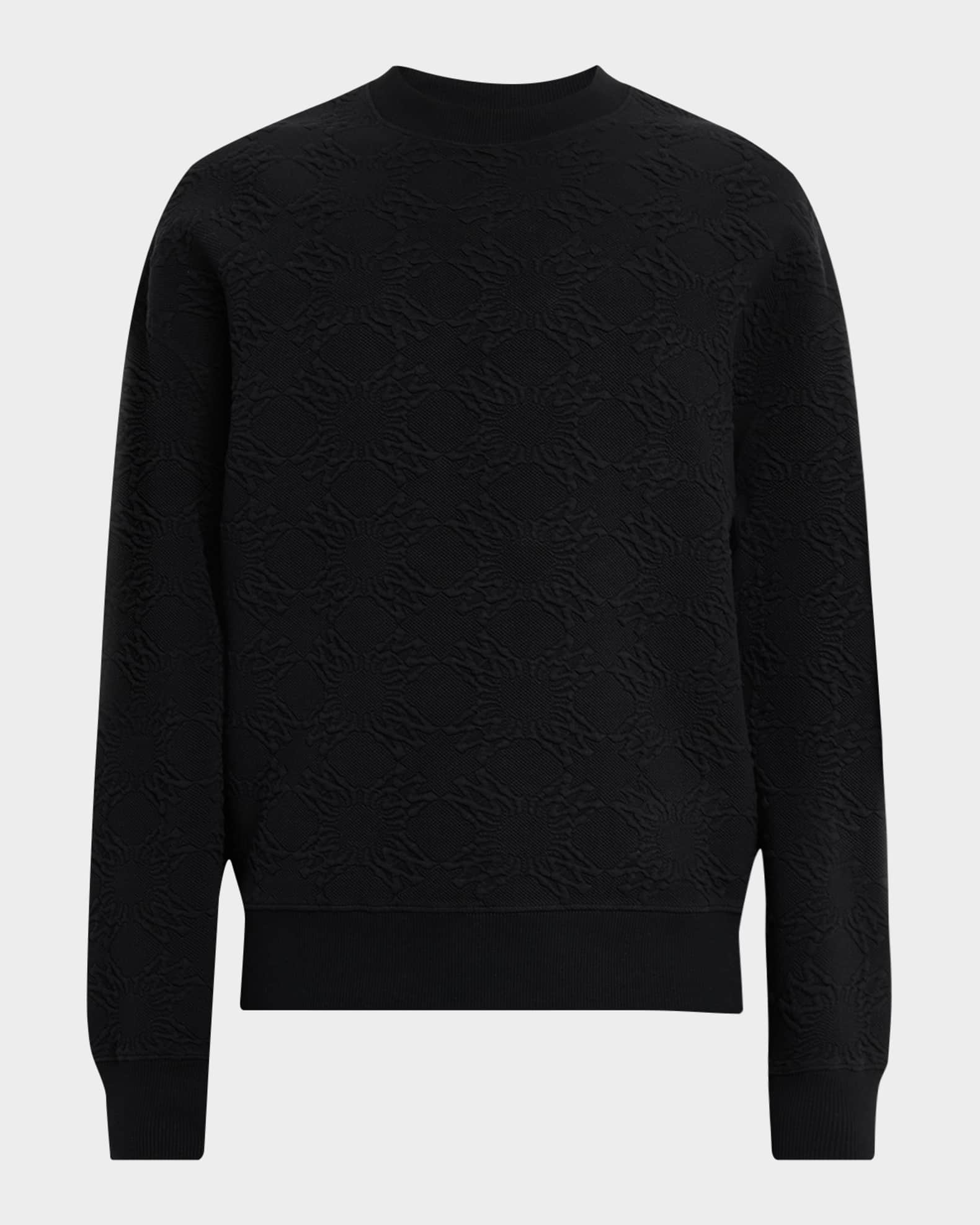 Amiri Men's MA Quad Jacquard Crewneck Sweatshirt | Neiman Marcus