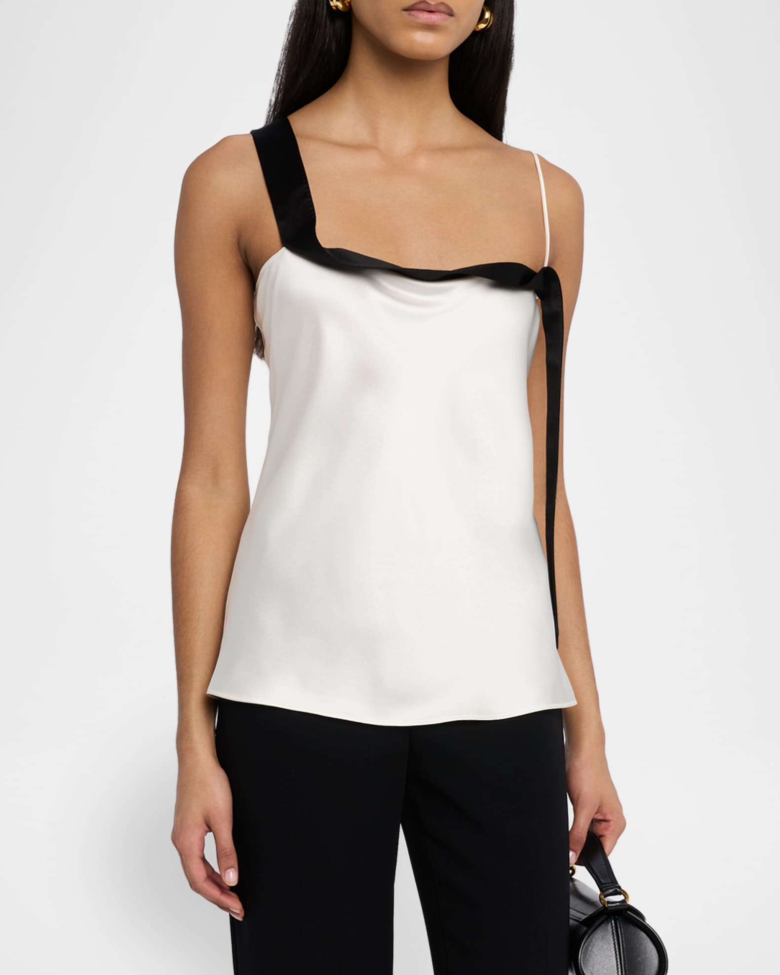 TOM FORD Ribbon Silk Cami Top | Neiman Marcus