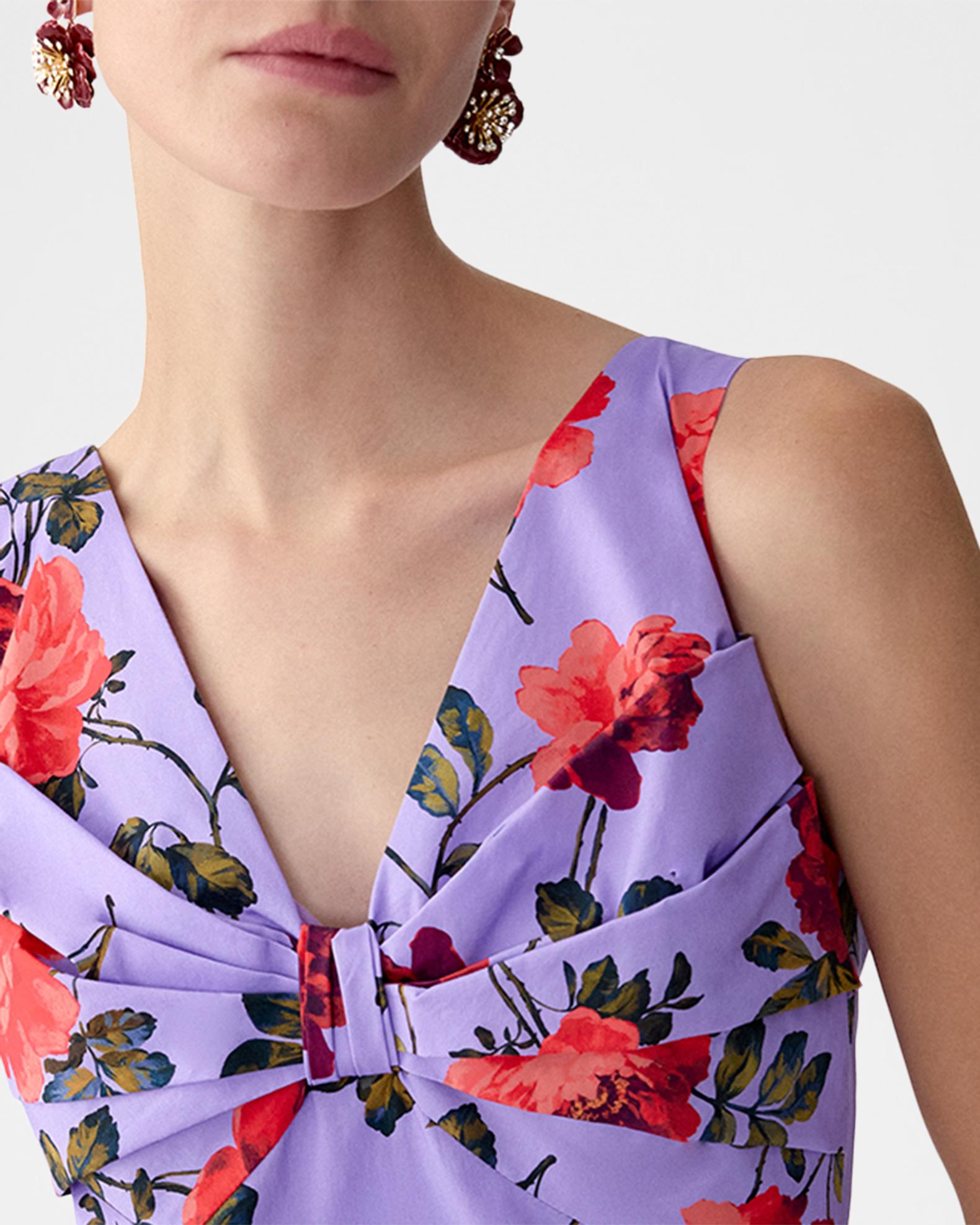 carolina herrera bow midi dress Carolina Herrera