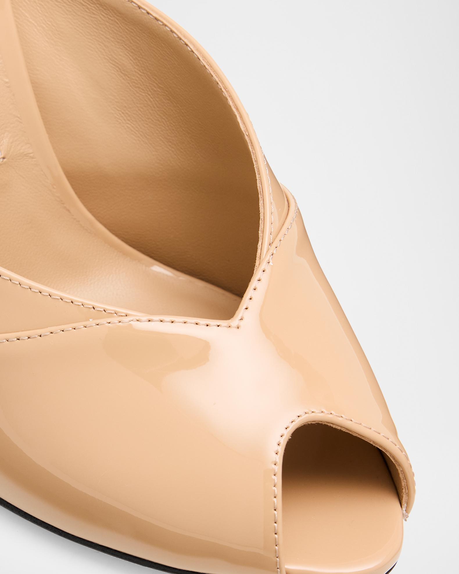 Jimmy Choo 100mm Brigitte Patent Leather Mule Pumps | Neiman Marcus