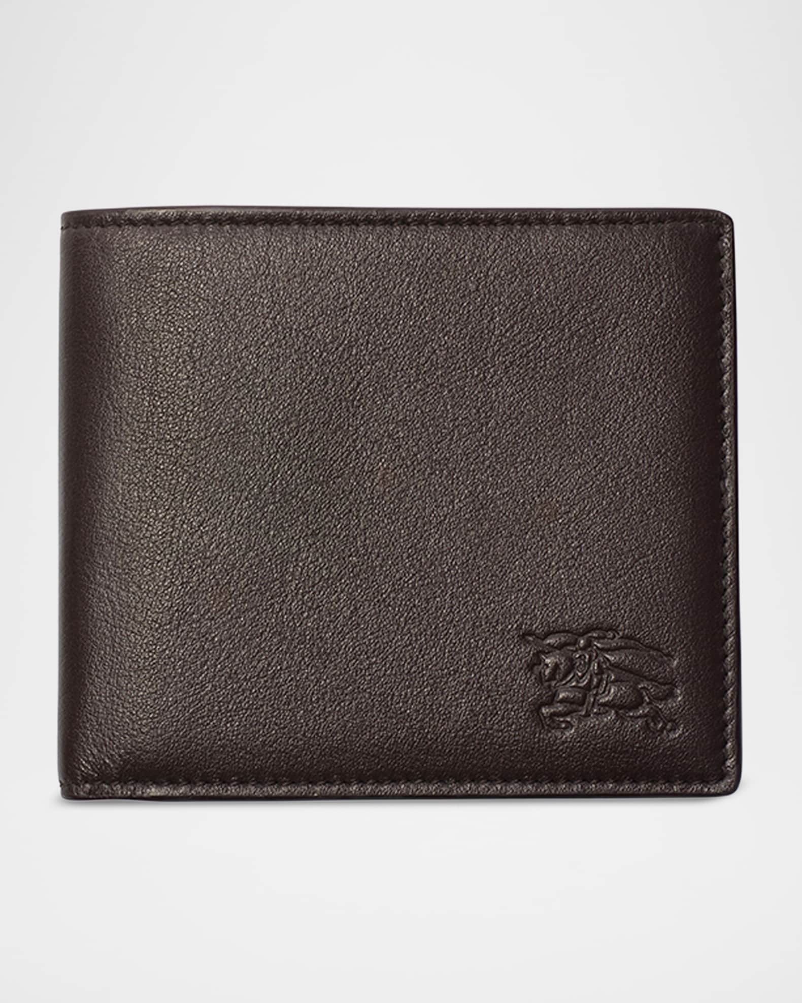 Burberry Men's Pop Check Bifold Wallet | Neiman Marcus