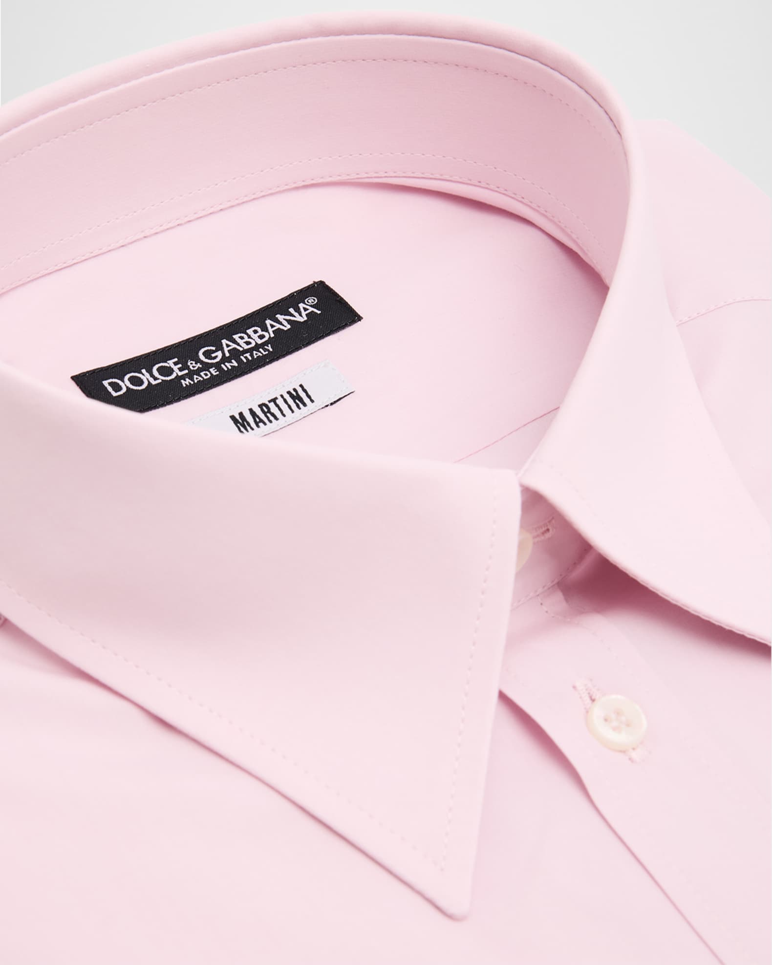 dolce dress shirt Stretch cotton Gold-fit shirt in Black for Men