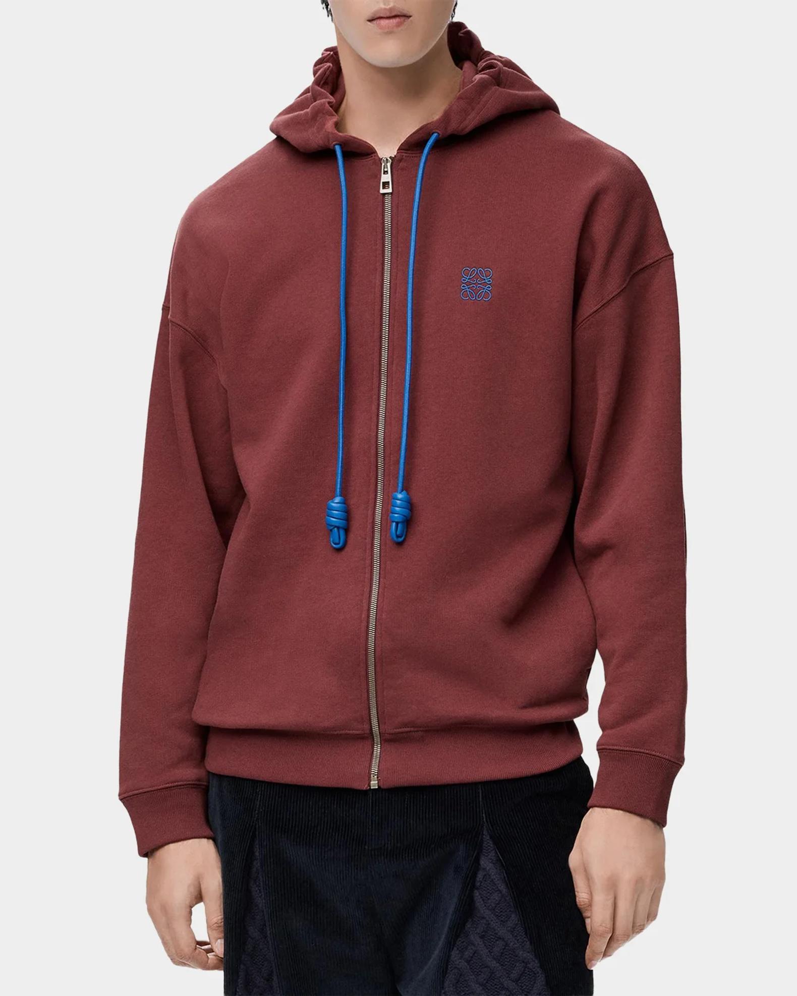 メンズウェア MARK&LONA Lexington Zip Up Knit Hoodie LOEWE Men's Anagram Zip-Up Hoodie | Neiman Marcus
