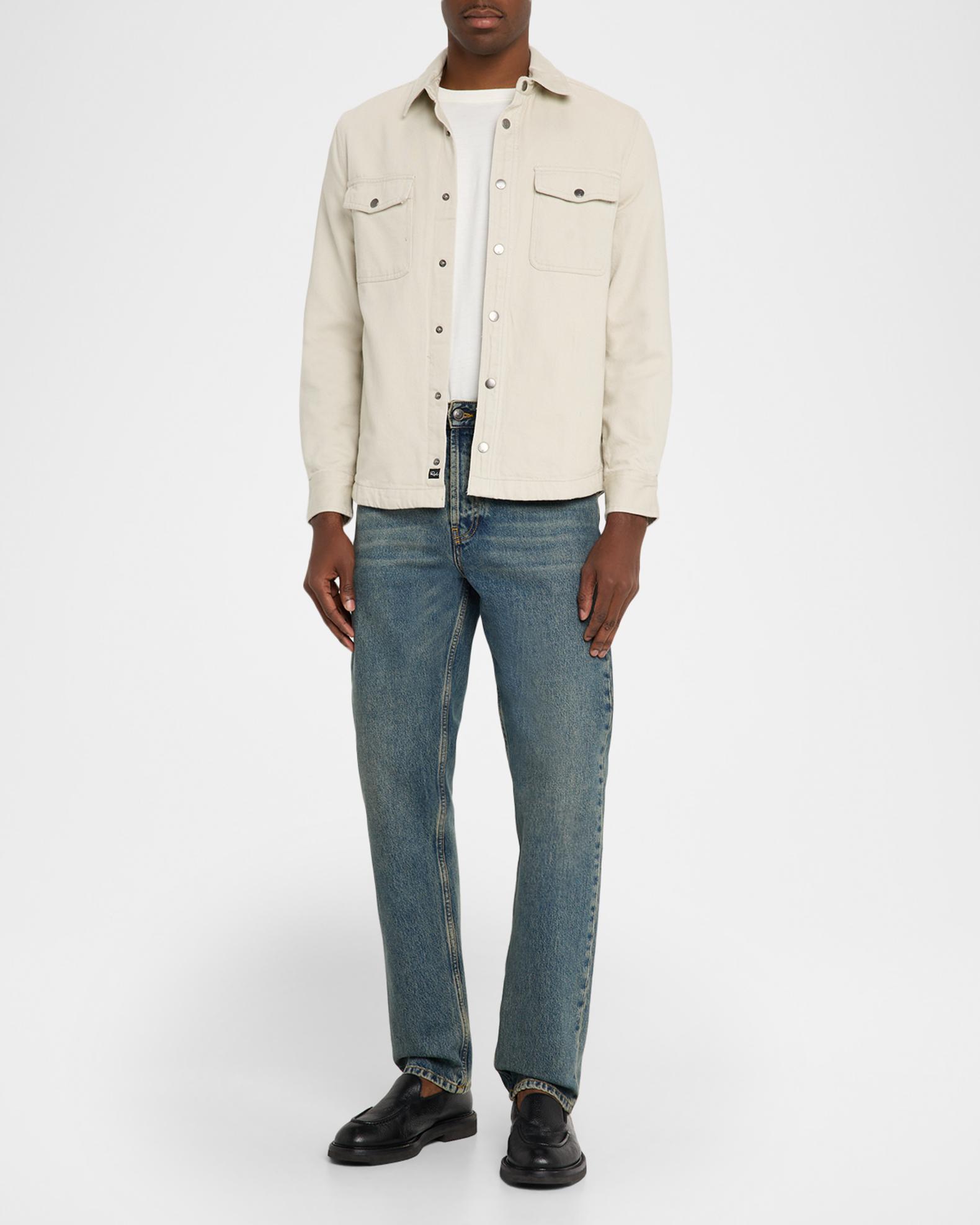 Rails Men's O-Rhett Cotton Twill Shirt Jacket | Neiman Marcus