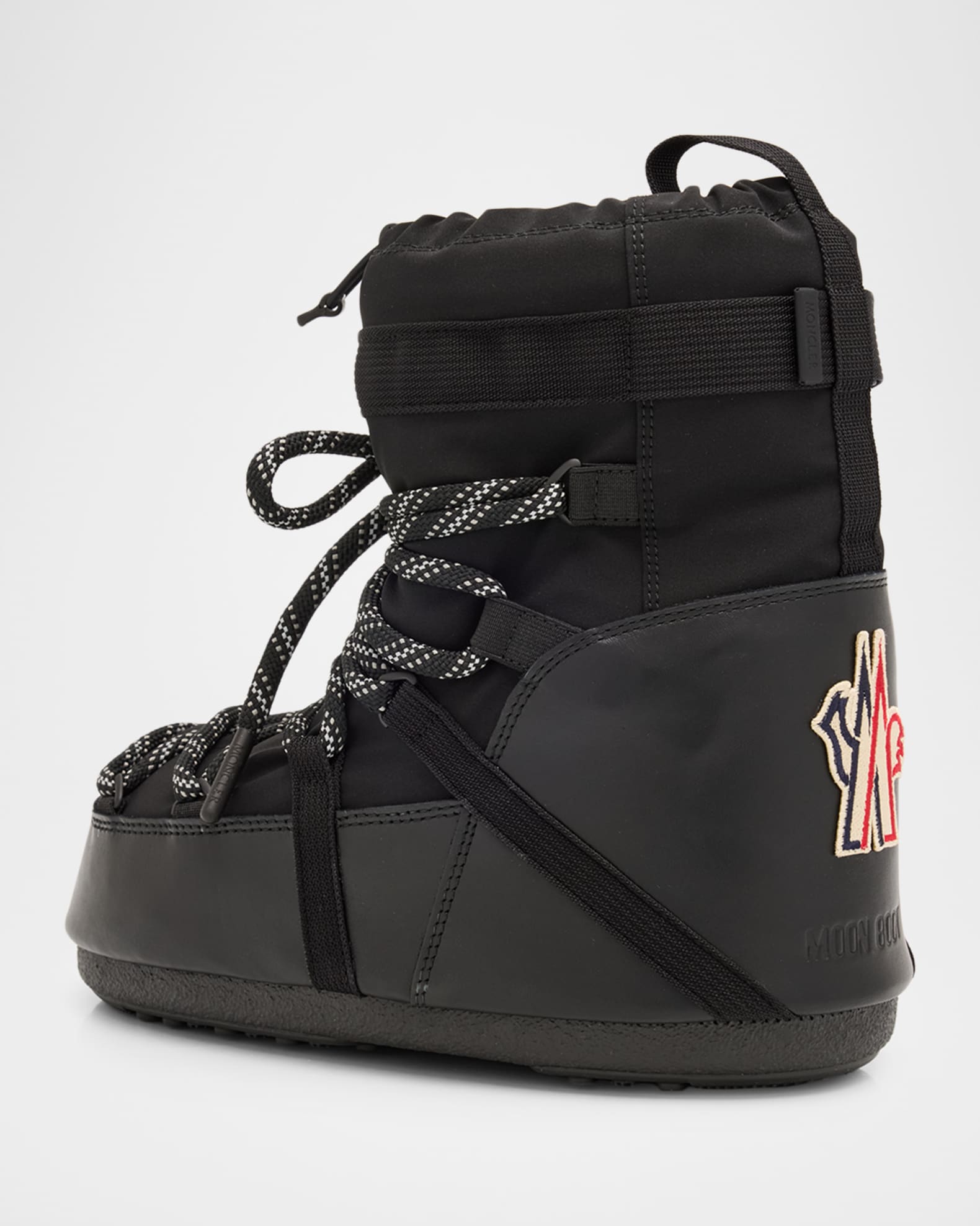 Moncler x Moon Boot Icon Low Padded Snow Boots | Neiman Marcus
