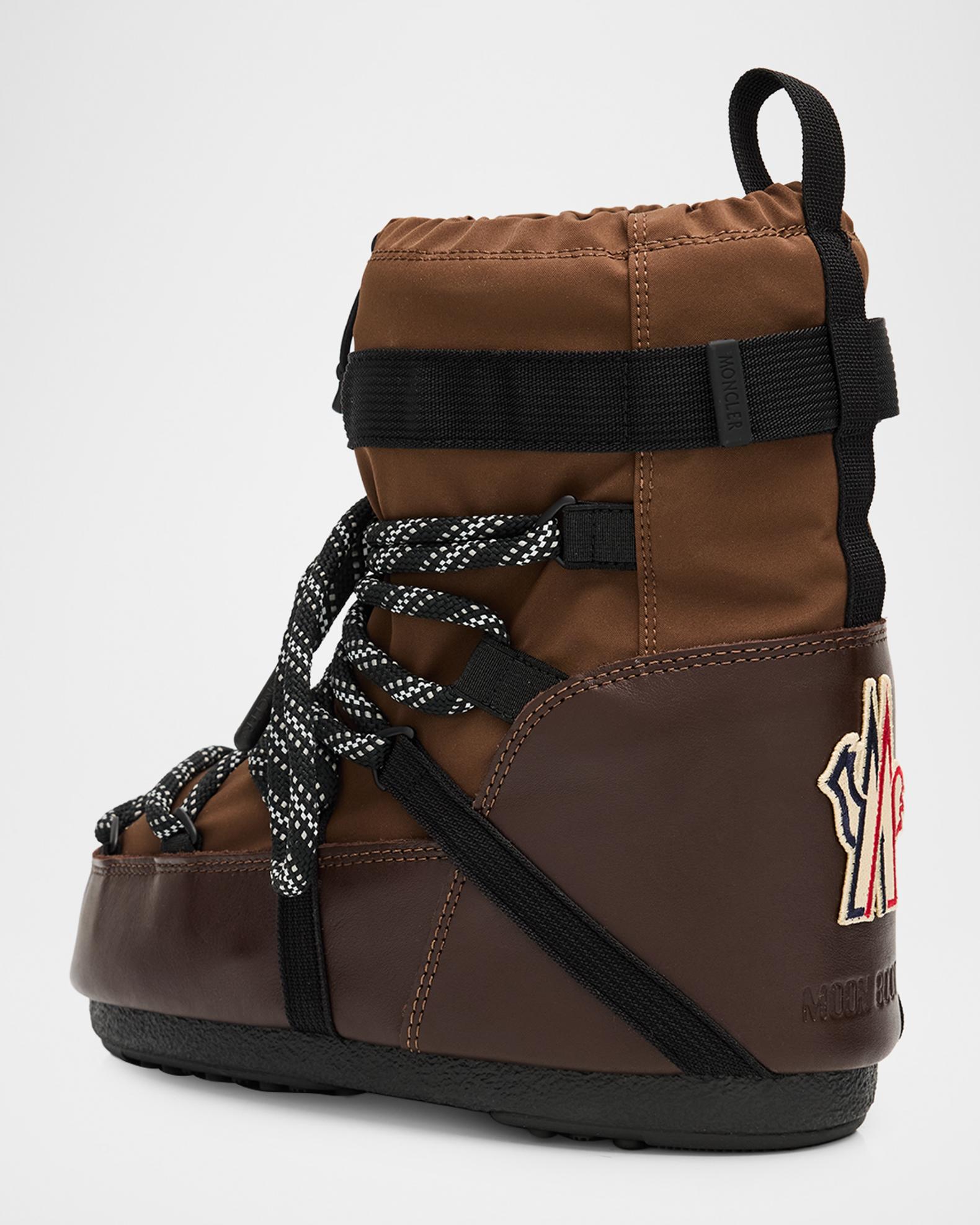Moncler x Moon Boot Icon Low Padded Snow Boots | Neiman Marcus display picture 3