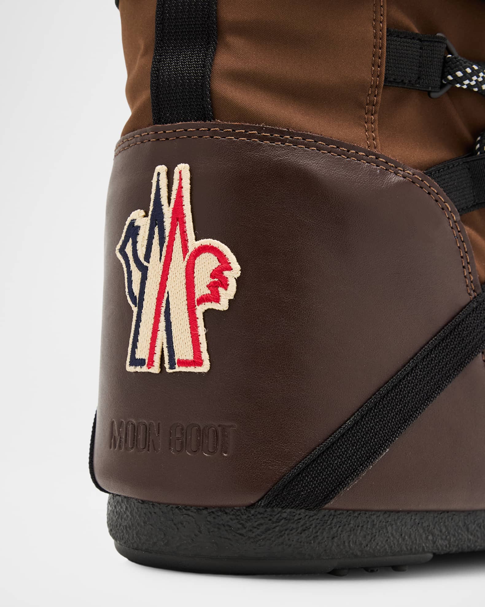 Moncler x Moon Boot Icon Low Padded Snow Boots | Neiman Marcus