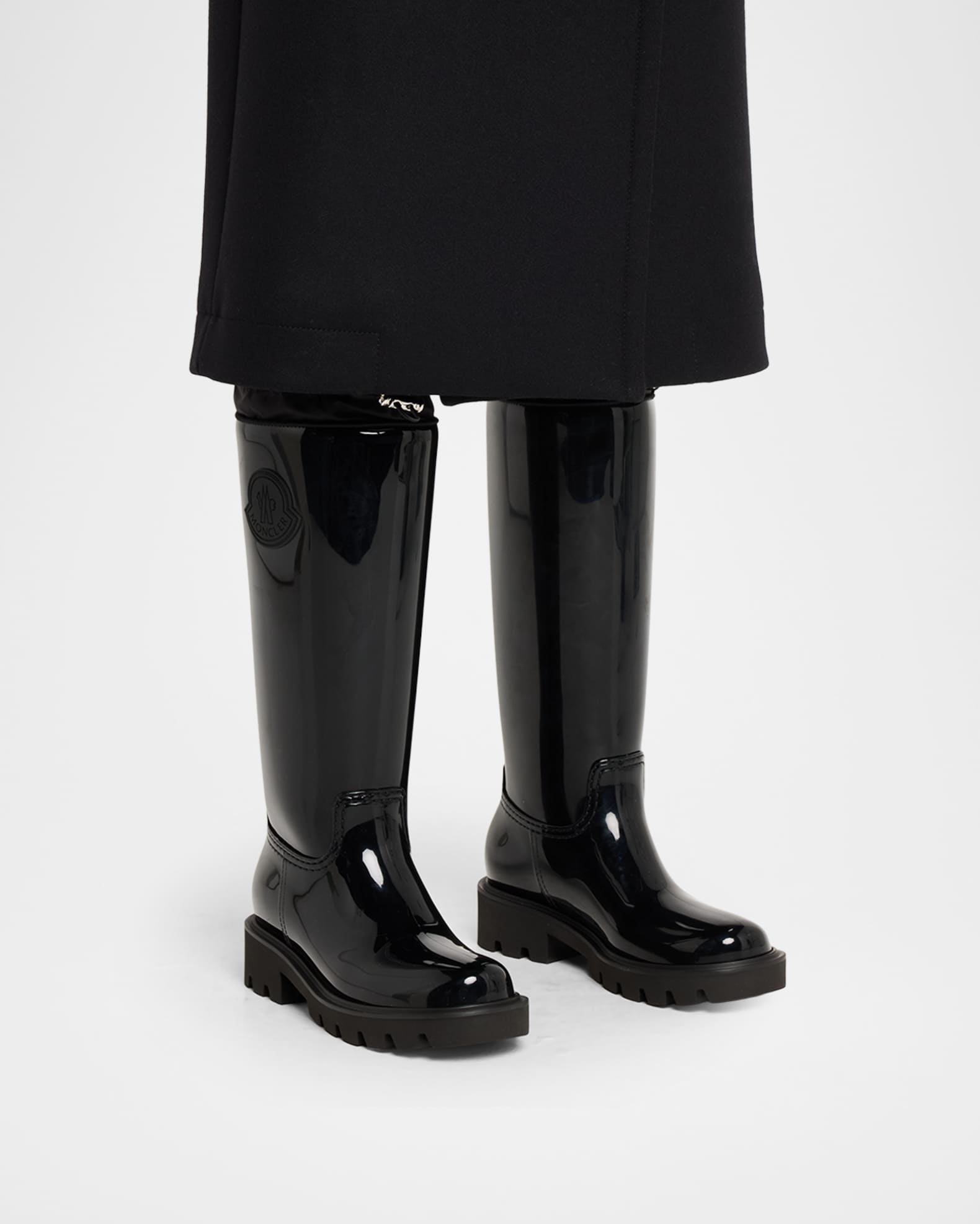 Moncler Kickstream Waterproof Rain Boots | Neiman Marcus