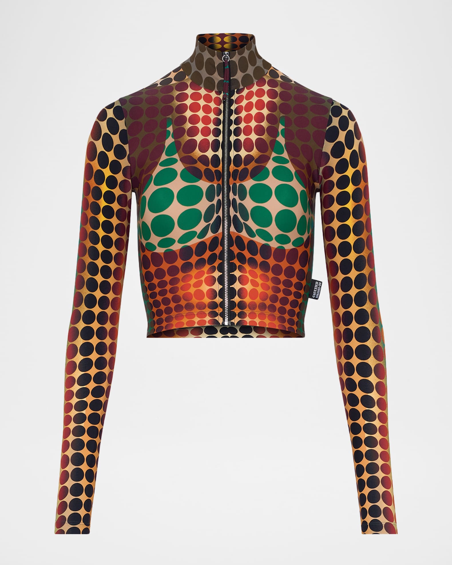 Jean Paul Gaultier Re-Edition The Brown Dots Top | Neiman Marcus