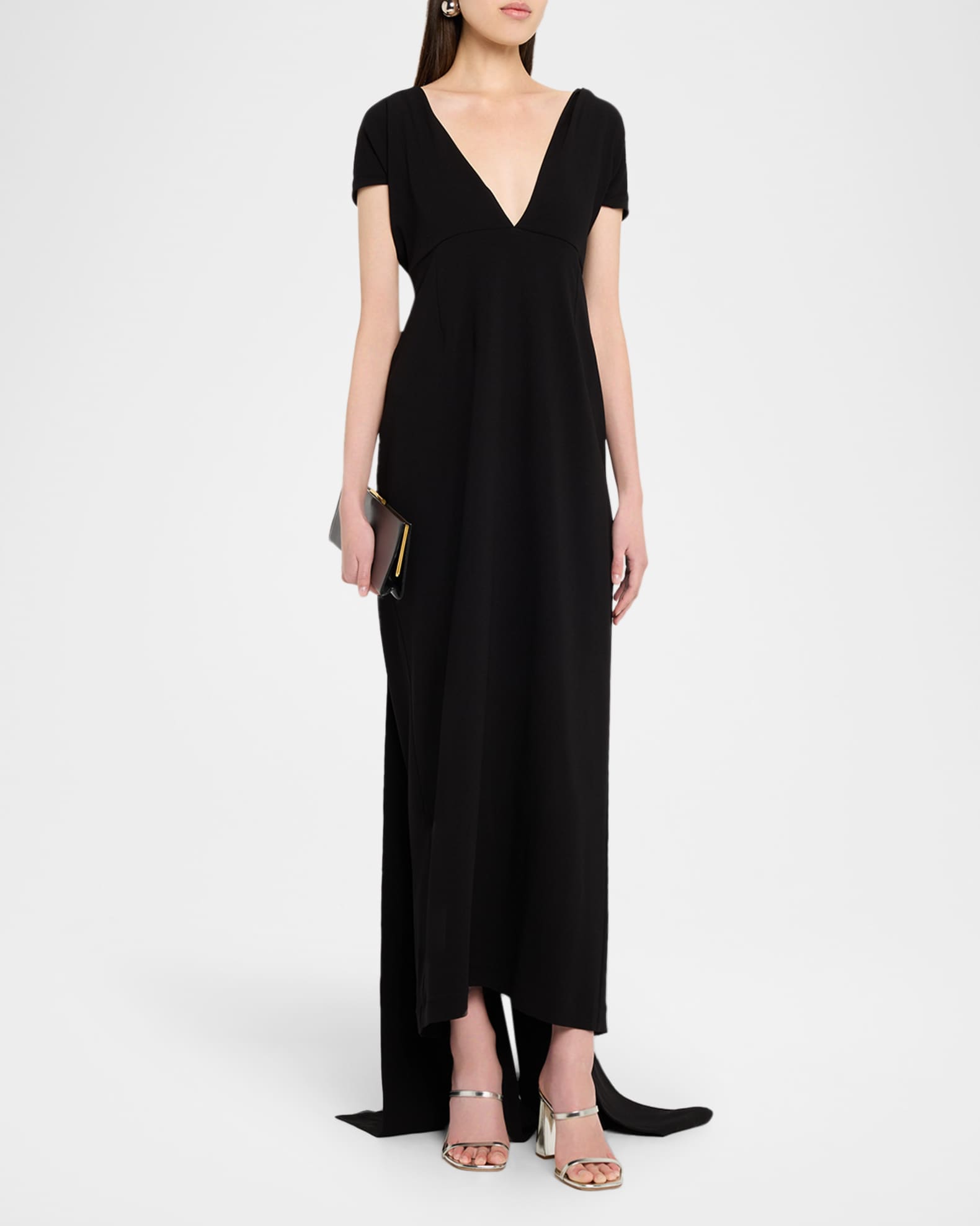 maxi empire waist dress Gathered Empire Waist Maxi main image 1