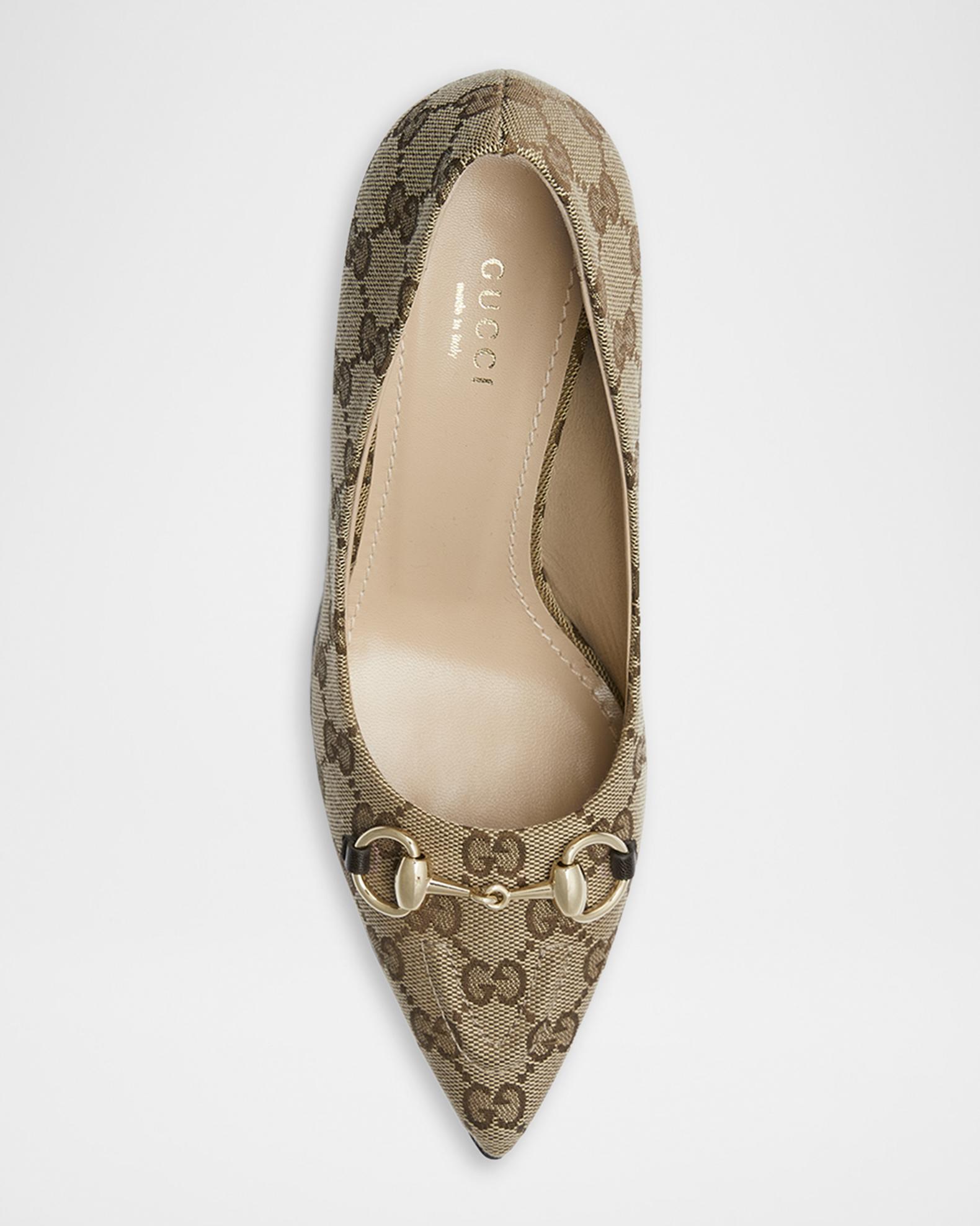 美品GUCCI GGキャンバス柄 ハイヒール 34C 22cm Gucci 85mm Erin GG Monogram Canvas Pumps | Neiman Marcus