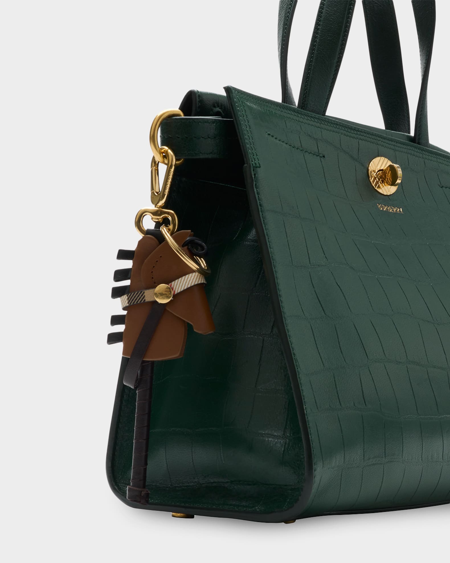 Burberry Hobby Horse Leather Bag Charm | Neiman Marcus