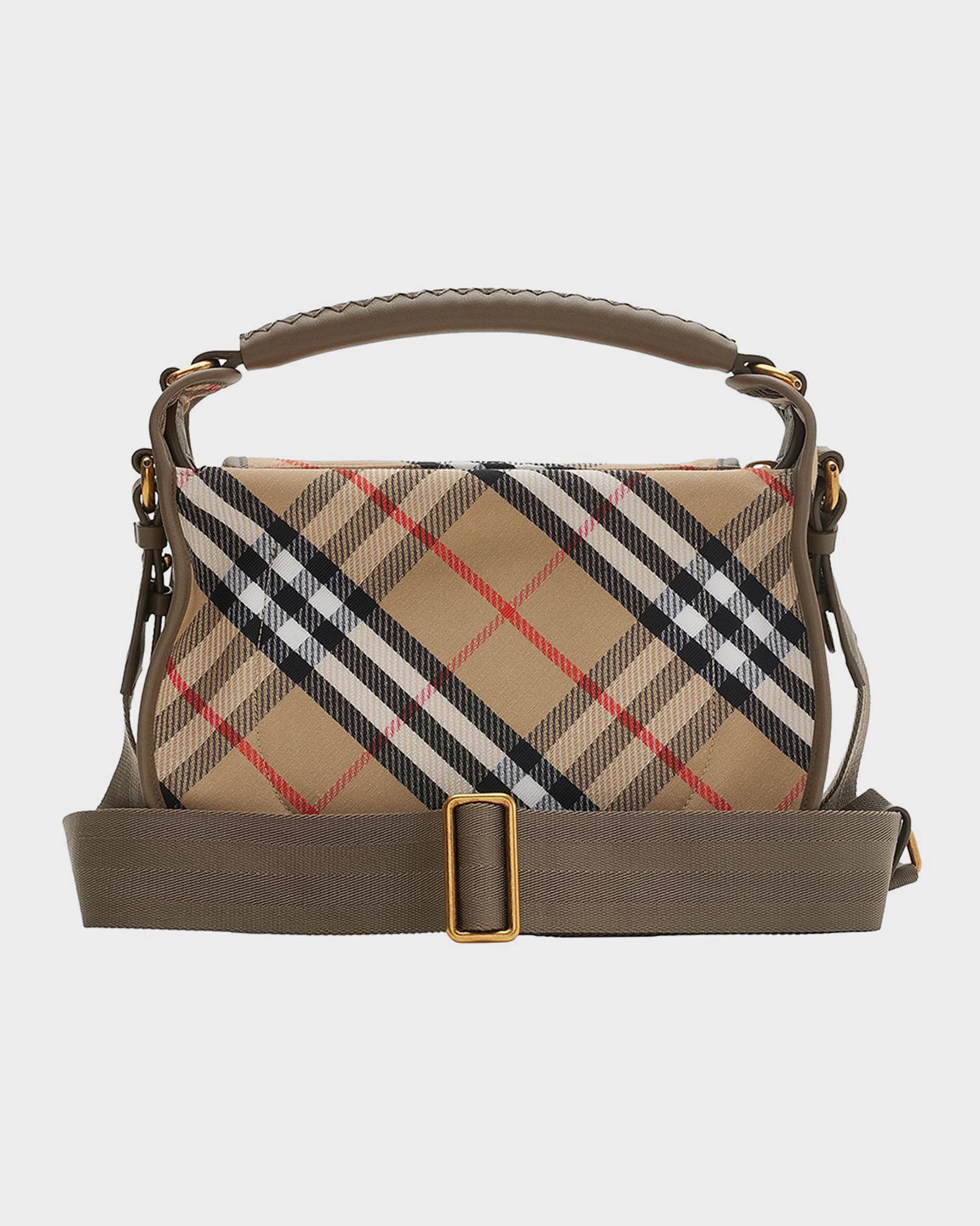 【BURBERRY】ノバチェック★メッセンジャーバッグ ★通勤★カジュアル Burberry Small B Clip Check Messenger Bag | Neiman Marcus