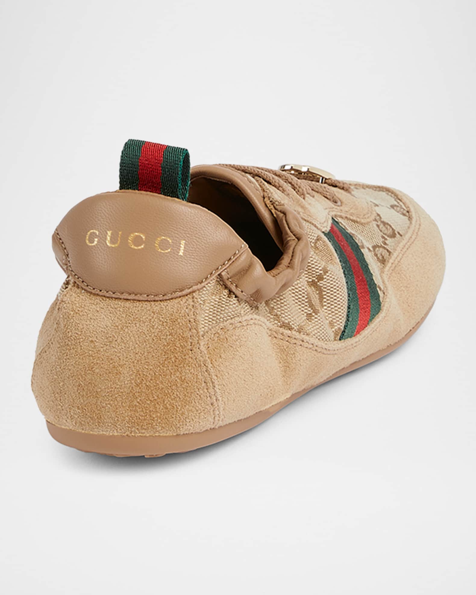 Gucci Gucci Shift GG Canvas Low-Top Sneakers | Neiman Marcus