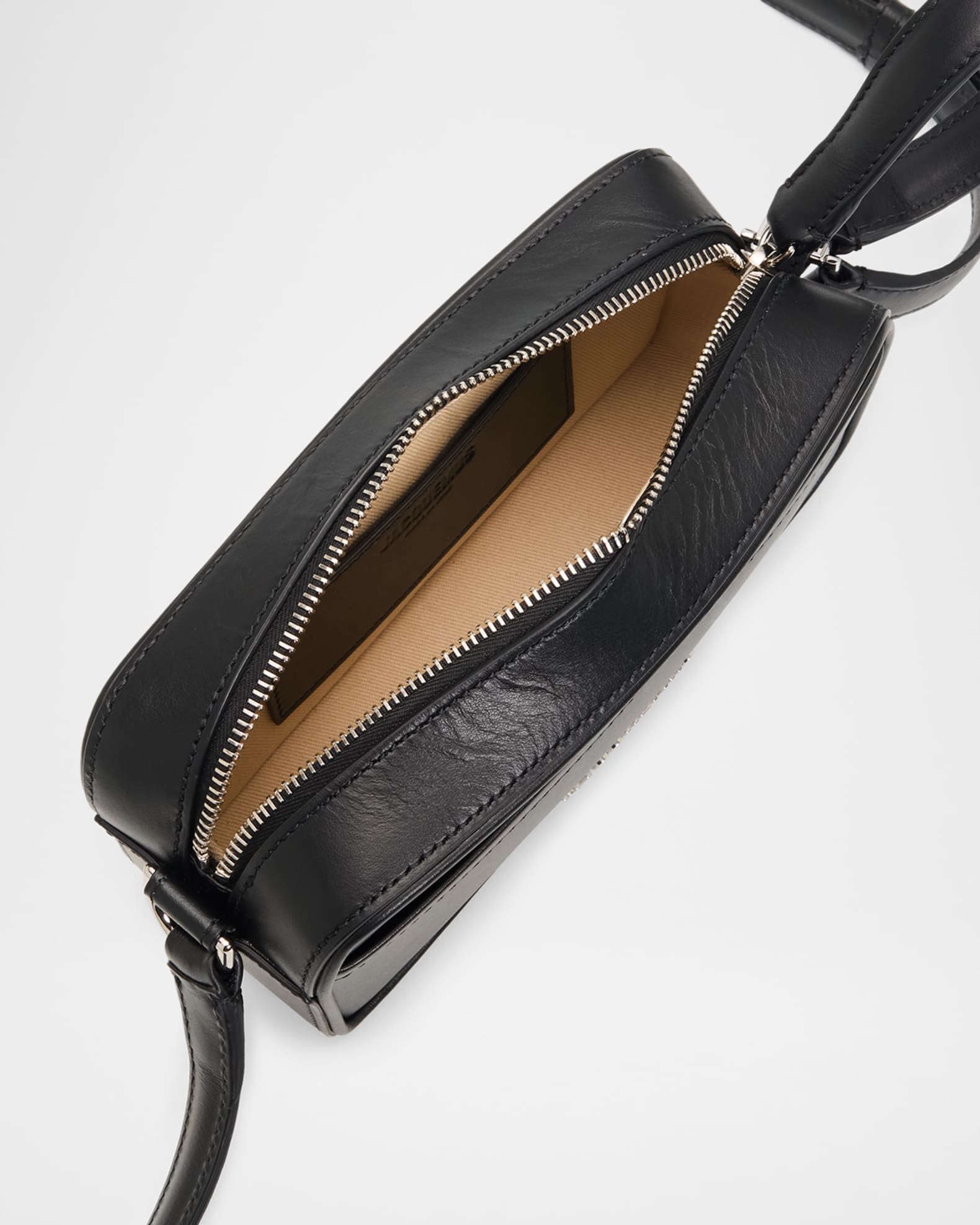Jacquemus Men's Le Baneto Leather Crossbody Bag | Neiman Marcus