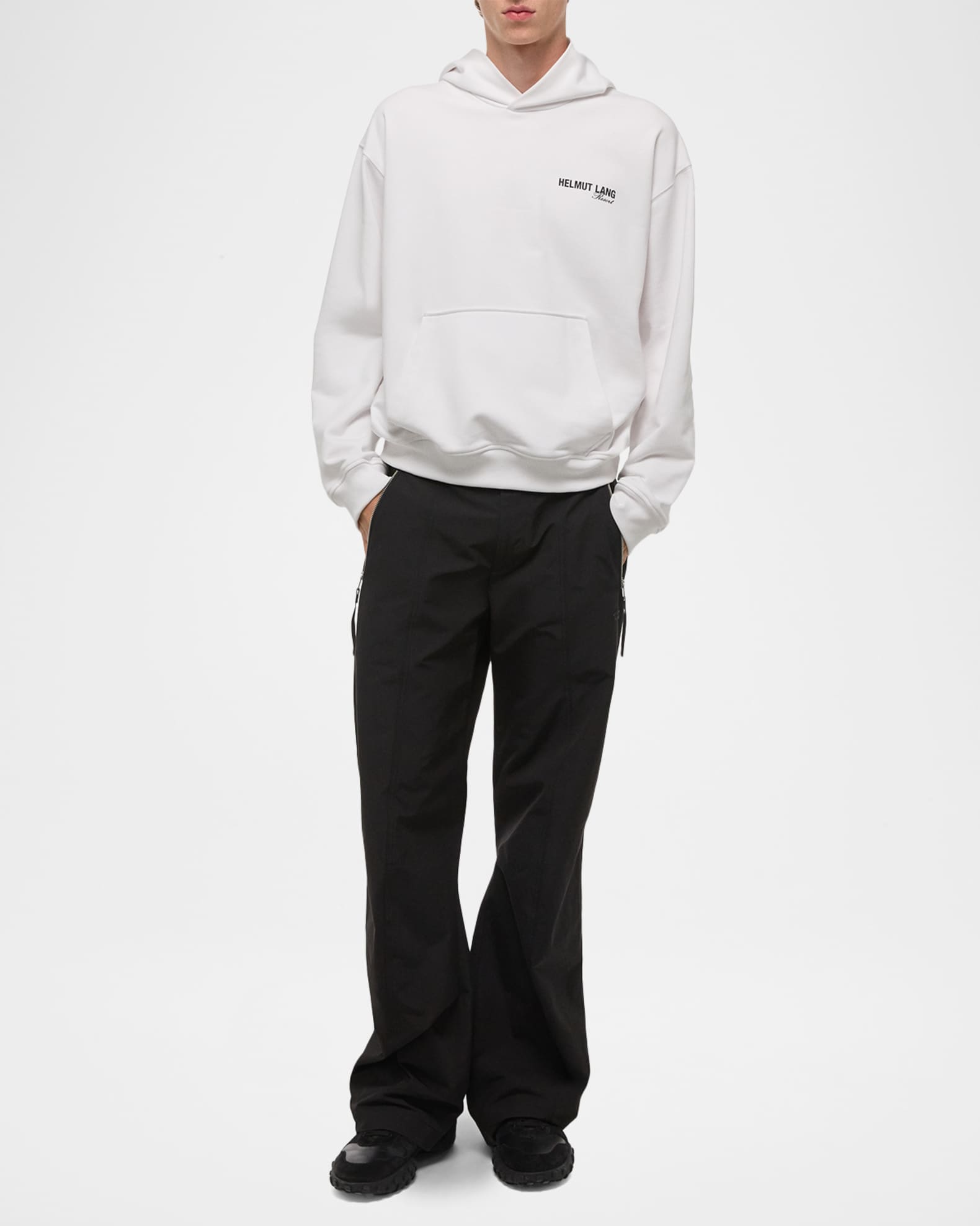 Helmut Lang Men's Ski Map Hoodie | Neiman Marcus