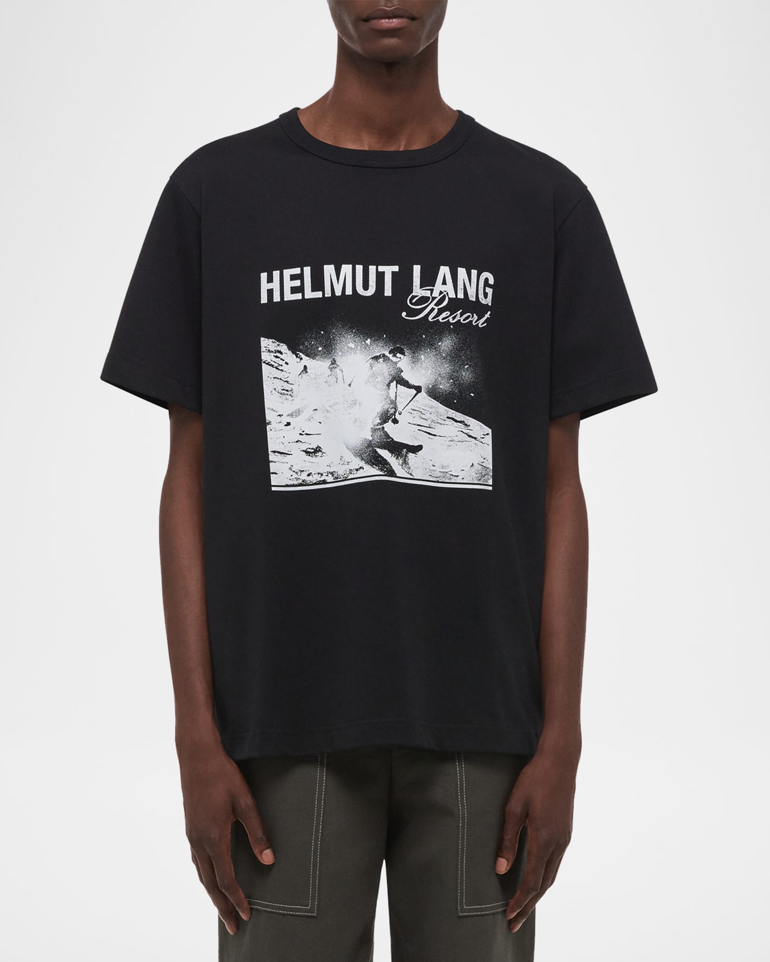 Helmut Lang Men's Skier T-Shirt | Neiman Marcus