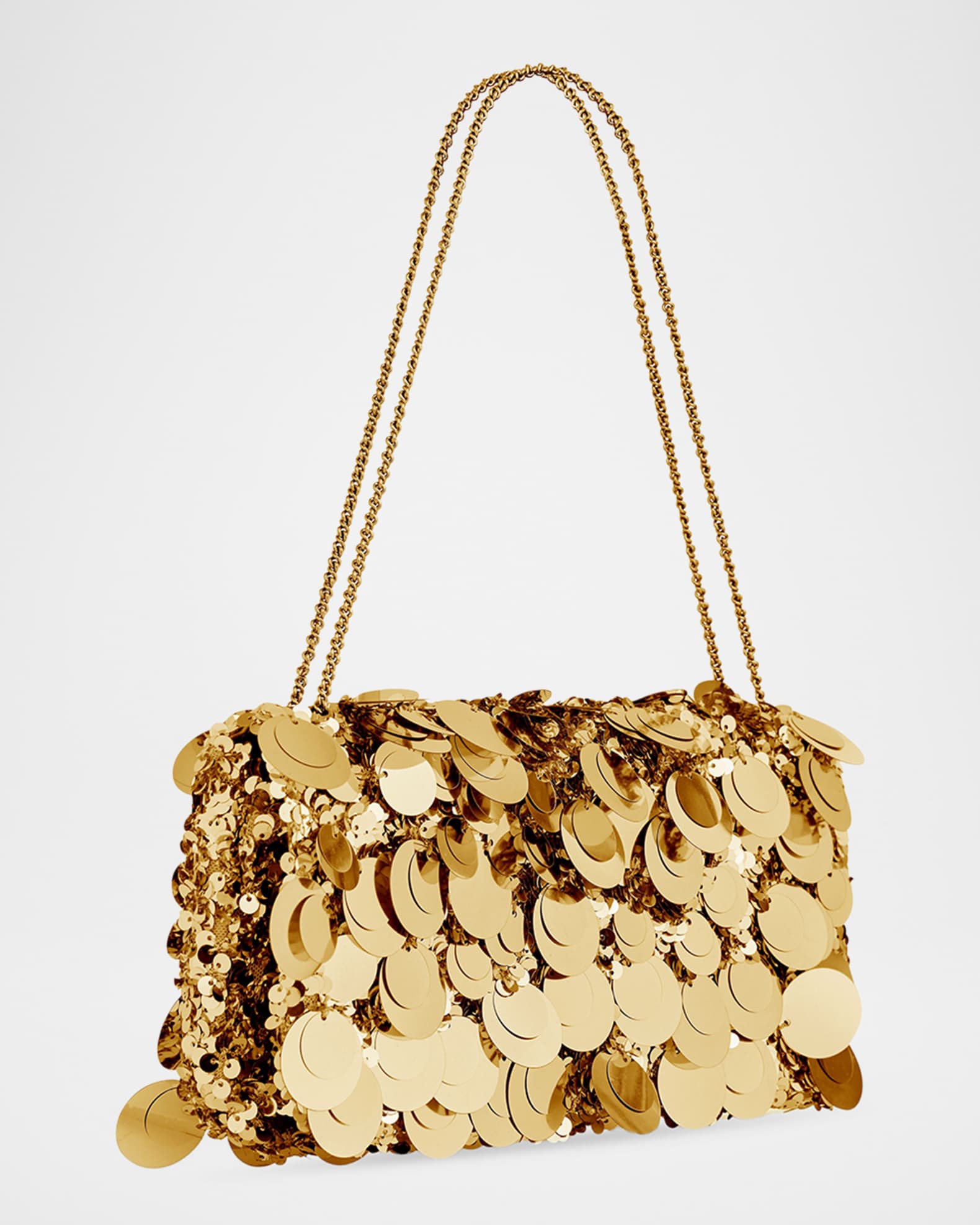 Rabanne Sac a Main Sequin & Paillette Shoulder Bag | Neiman Marcus