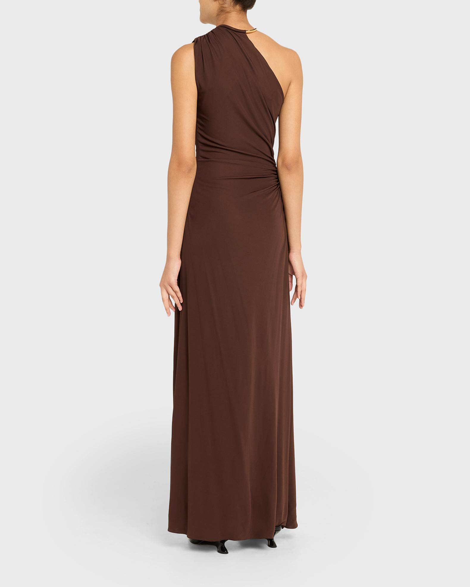 Bottega Veneta Crepe Viscose Jersey One-Shoulder Dress | Neiman Marcus