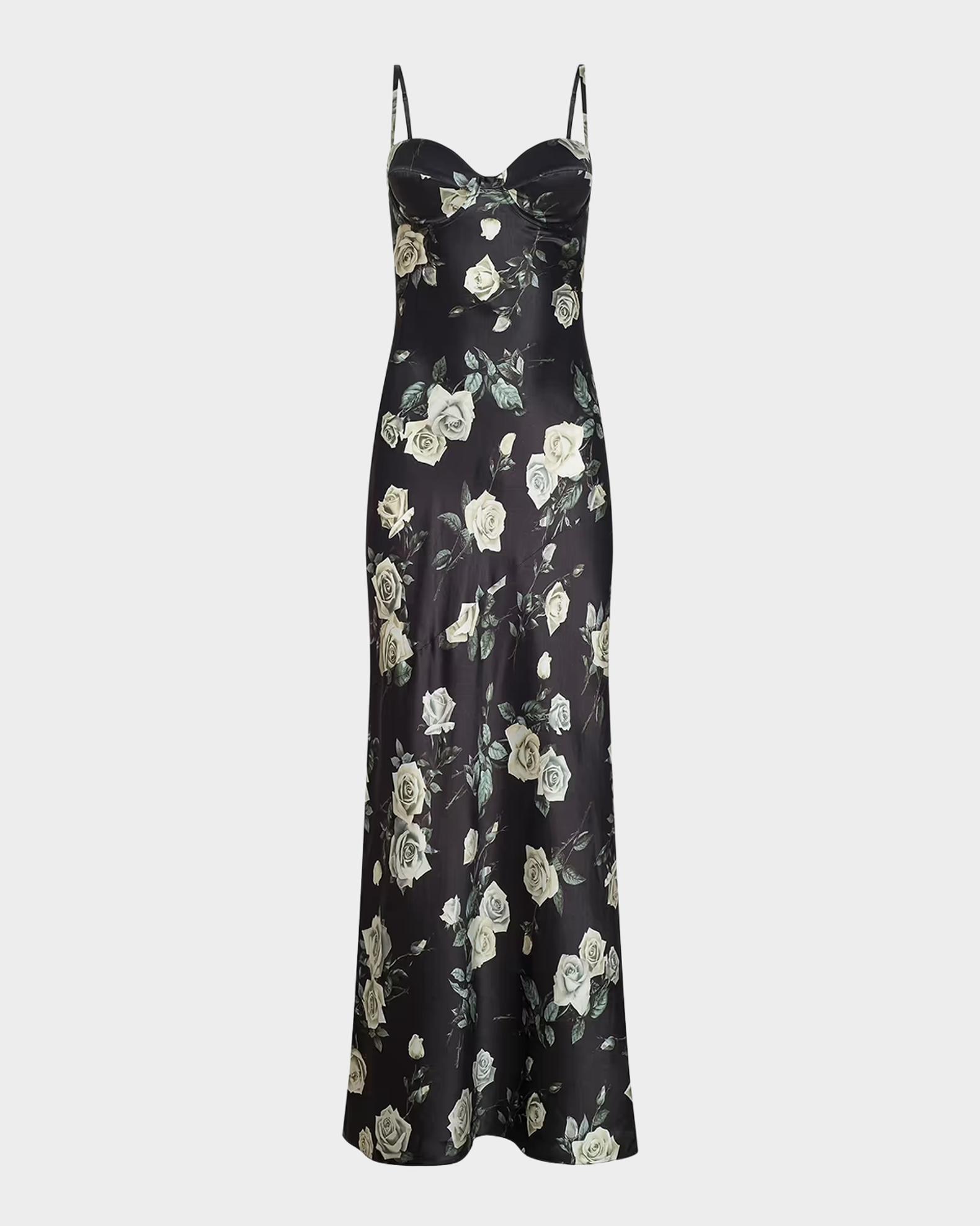 l'agence sayla silk maxi dress L'AGENCE Sayla Silk Maxi Dress