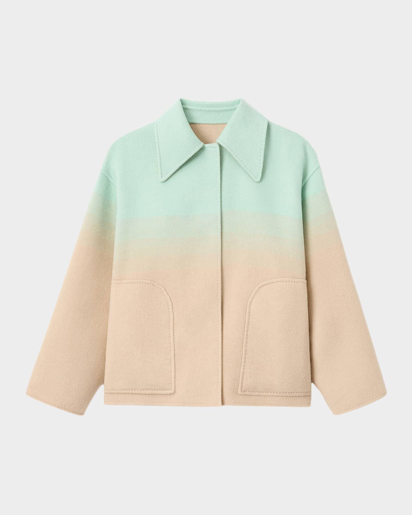 Lafayette 148 New York Oversized Reversible Double-Face Coat