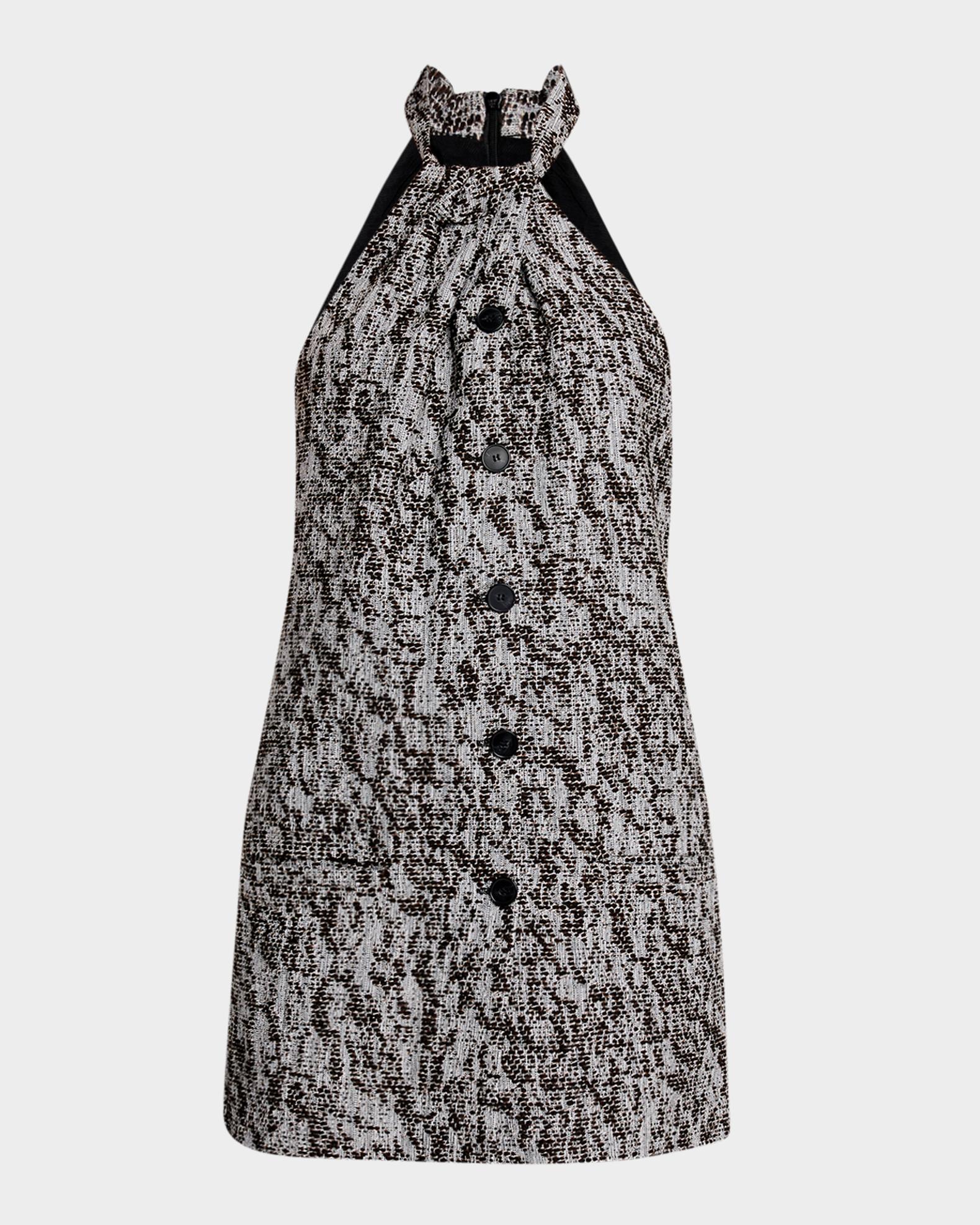 iro mini dress Katie wrap-effect crepe mini dress - ecru