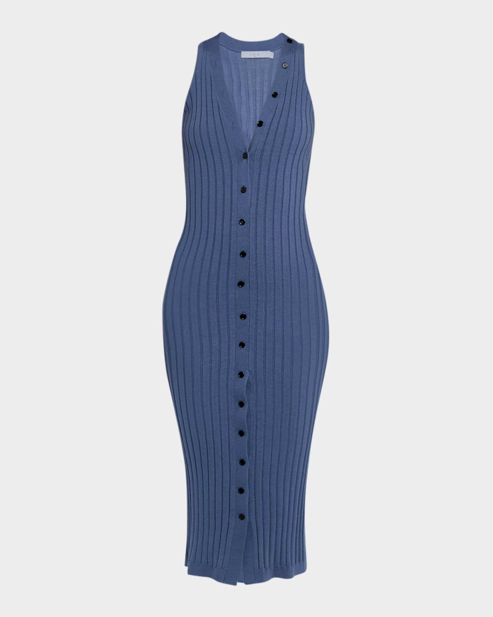 Iro Women's Lyliane Knit Dress - Blue - Casual Dresses