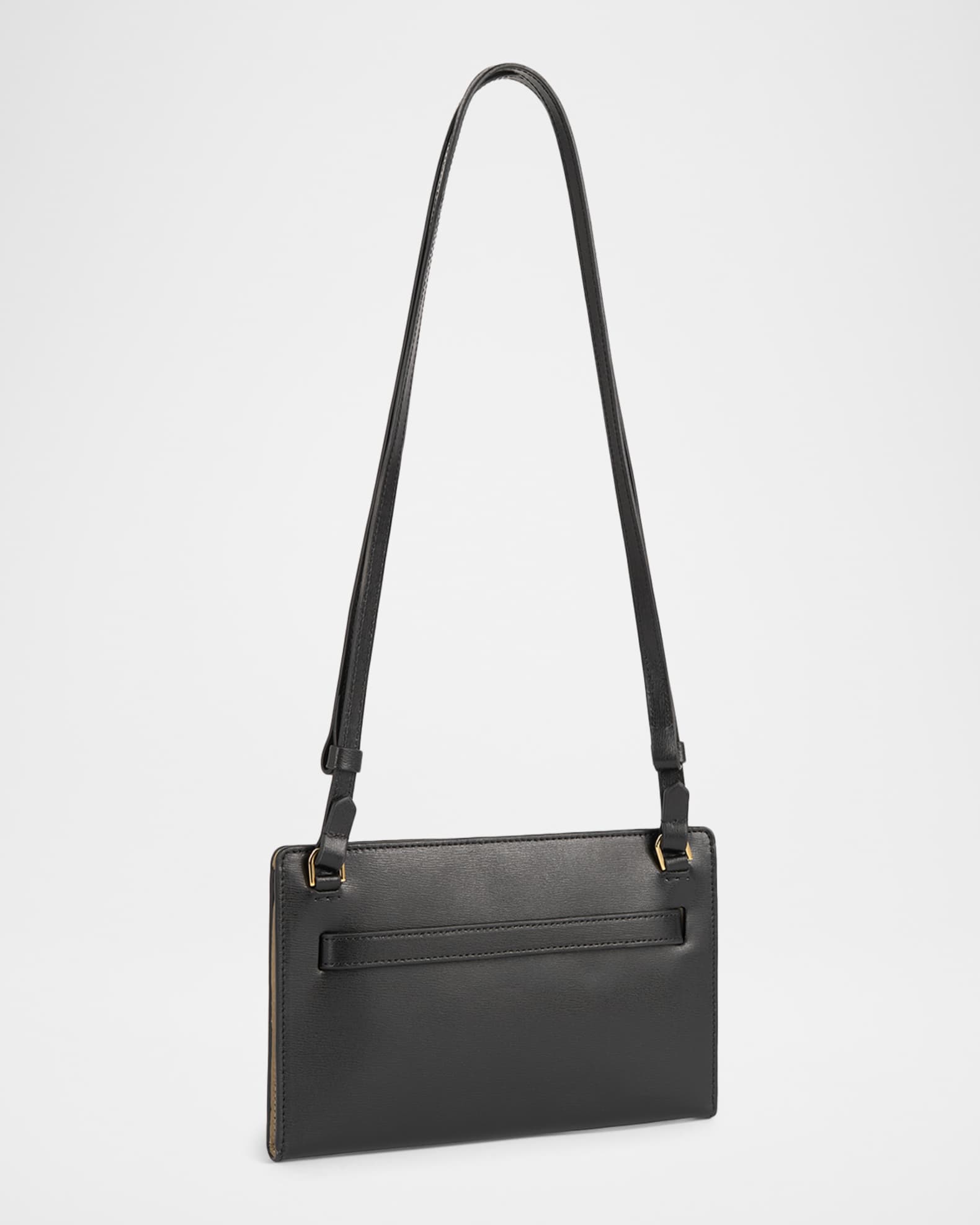 Toteme Belted Smooth Leather Crossbody Bag | Neiman Marcus