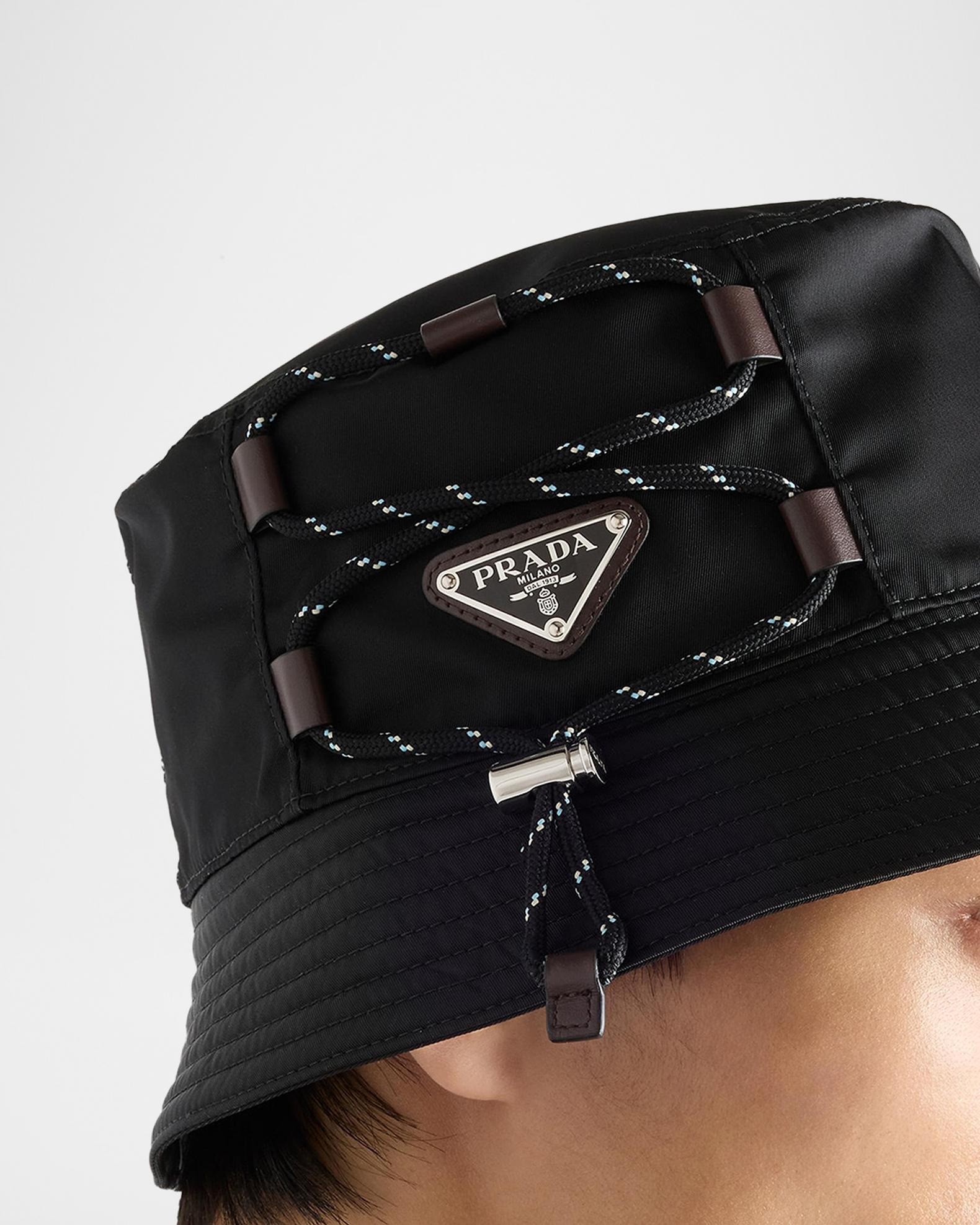 Prada Men's Re-Nylon and Cord Bucket Hat | Neiman Marcus