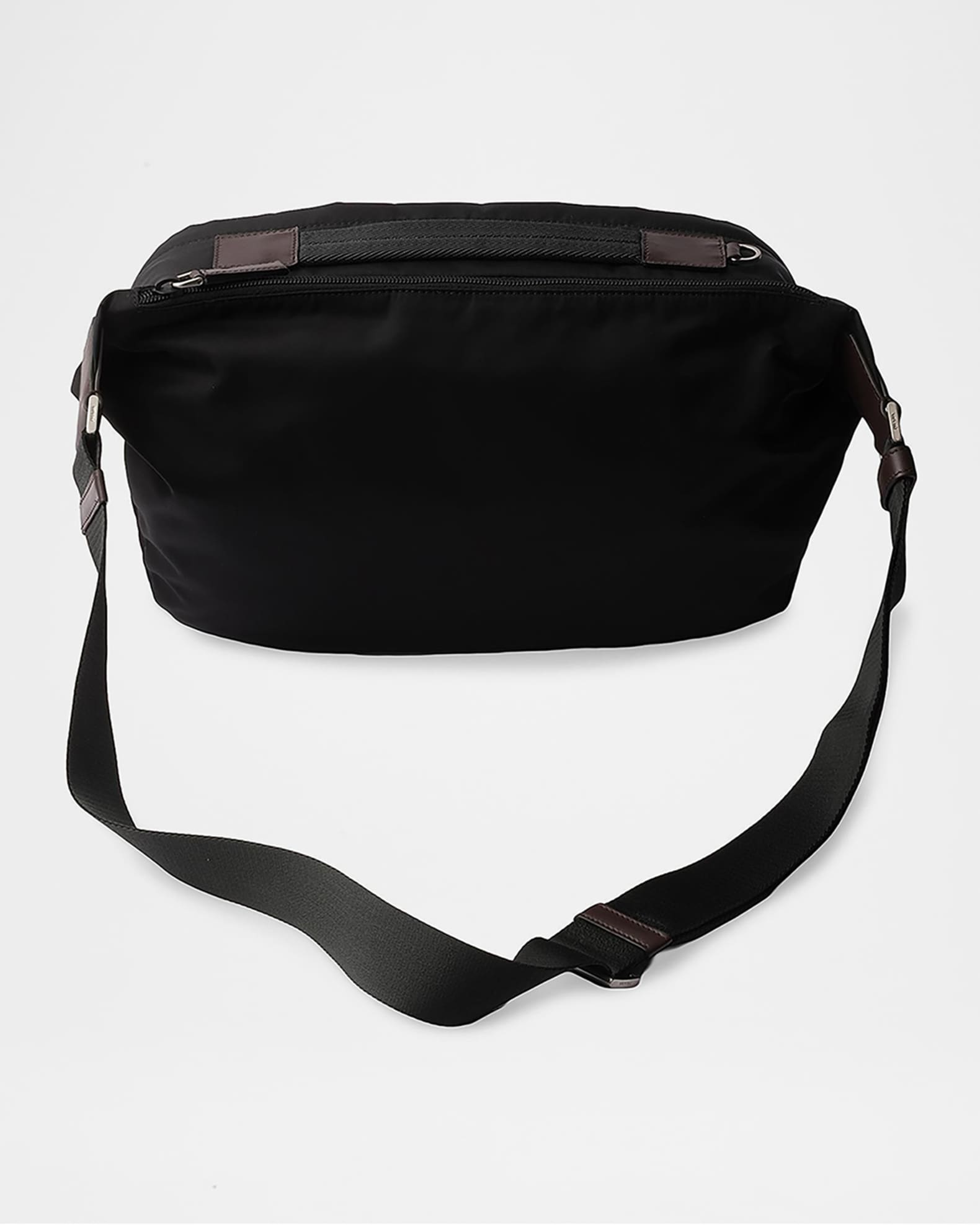 Prada Men's Speedrock Re-Nylon and Leather Shoulder Bag | Neiman