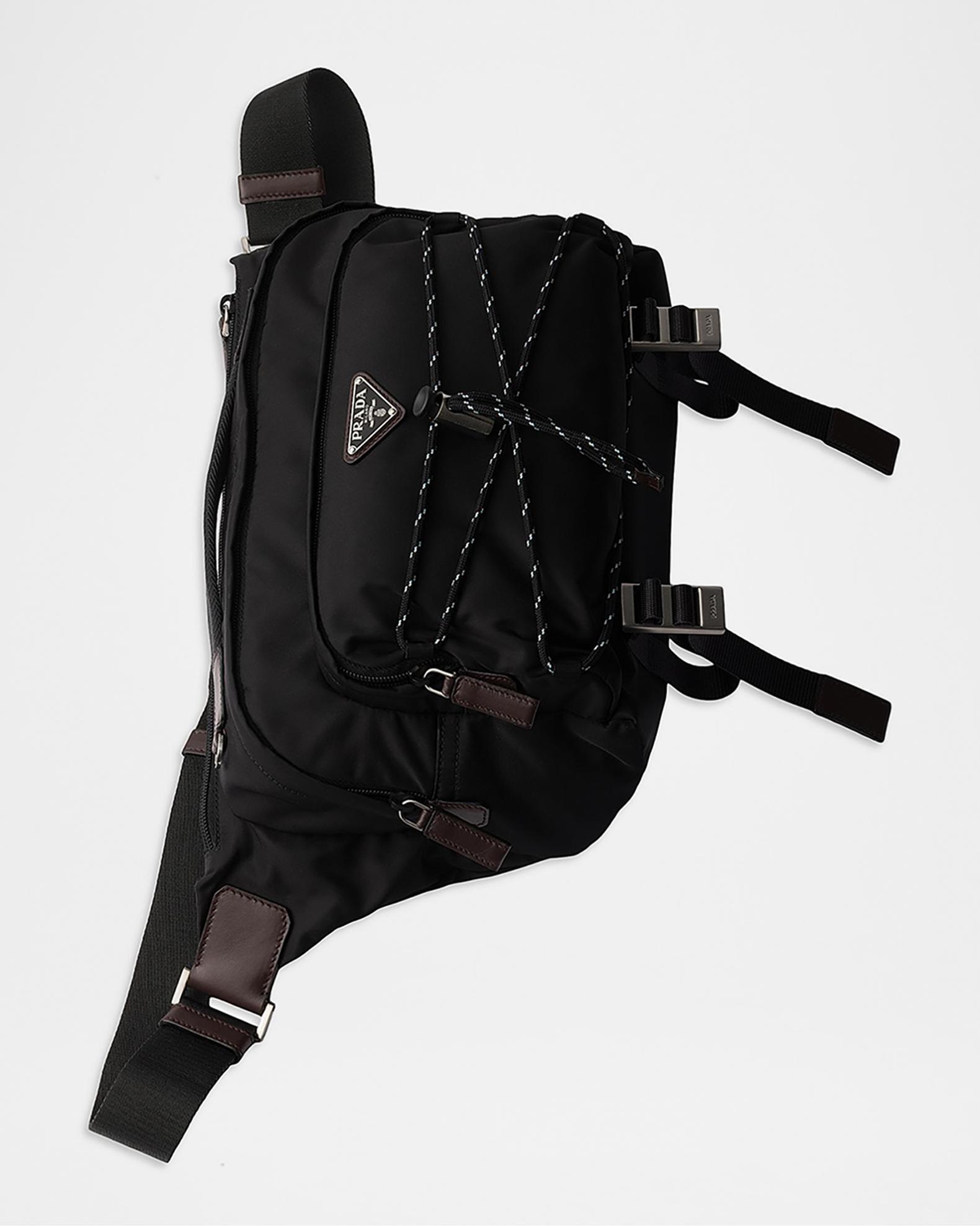 Prada Men's Speedrock Re-Nylon and Leather Shoulder Bag | Neiman