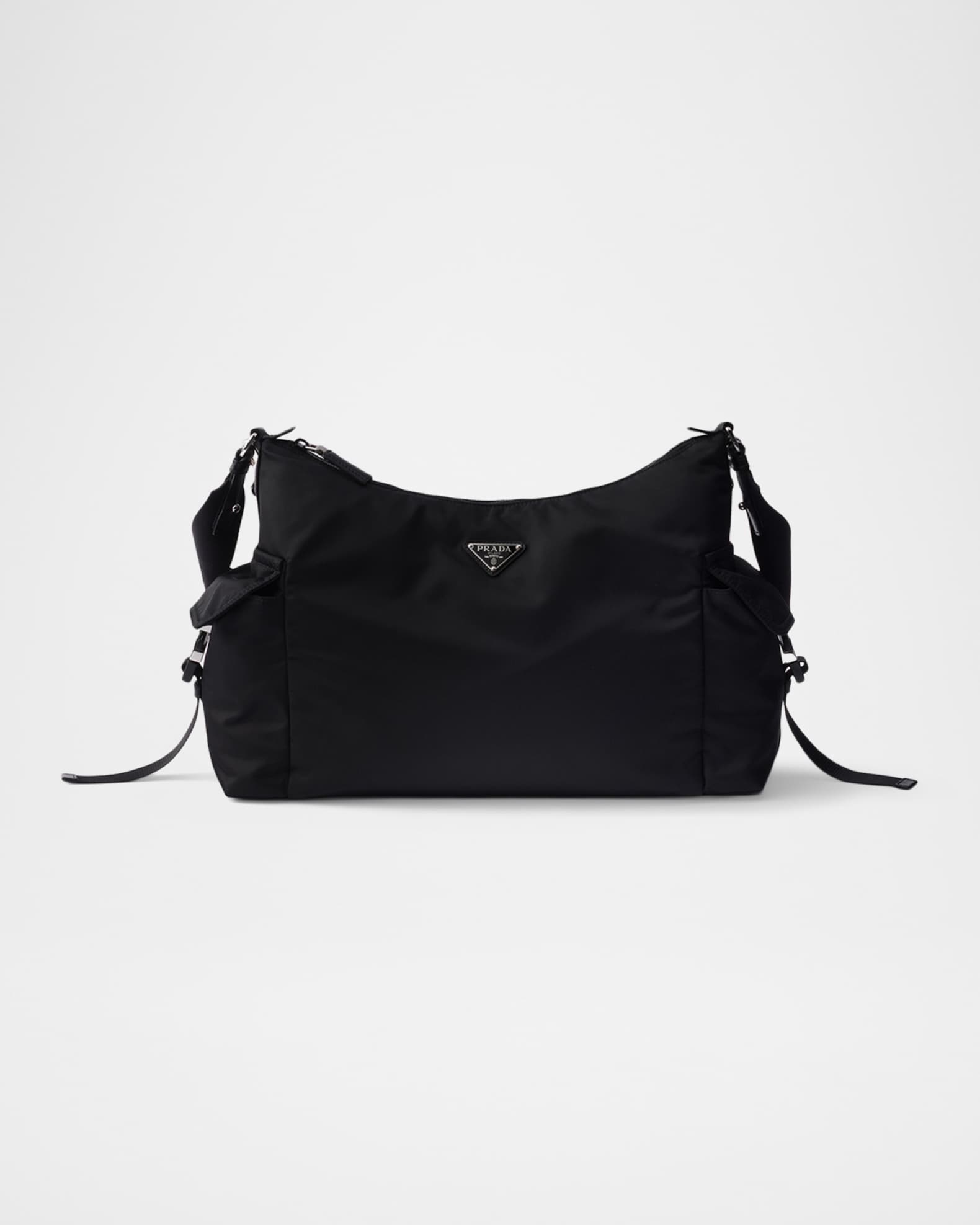 Prada Men's Explore Re-Nylon and Saffiano Leather Shoulder Bag
