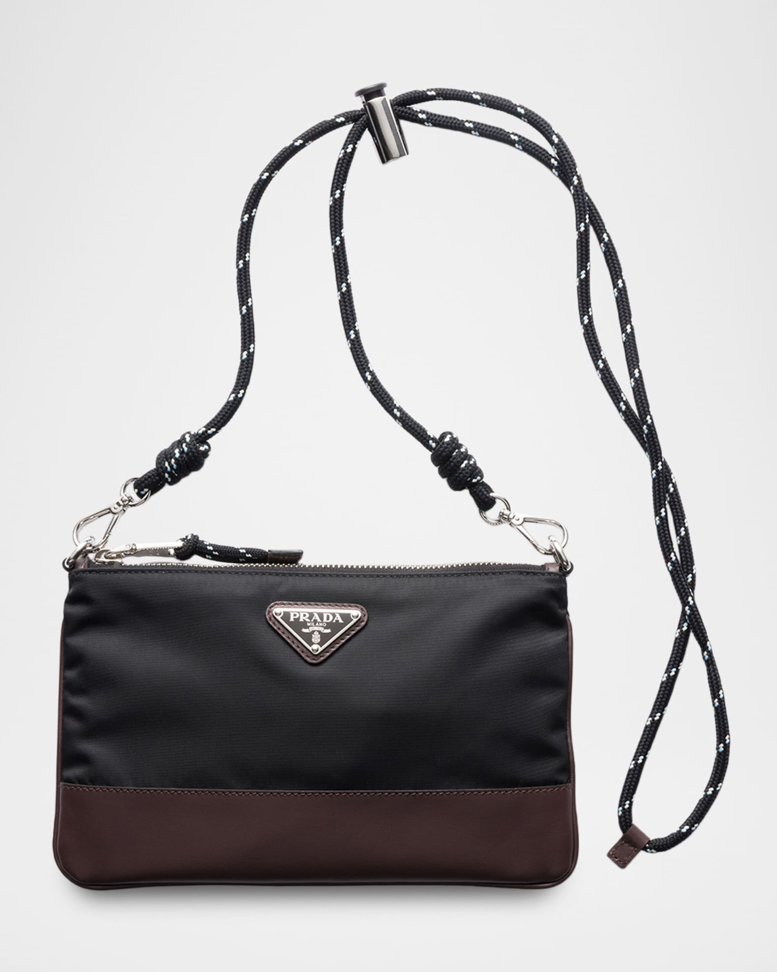 Prada Men's Speedrock Re-Nylon Smartphone Case with Strap | Neiman