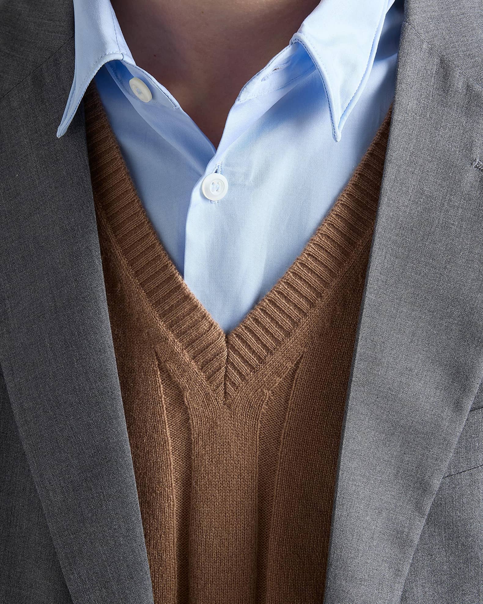 Prada Men's Crinkled Cotton Button-Down Shirt | Neiman Marcus