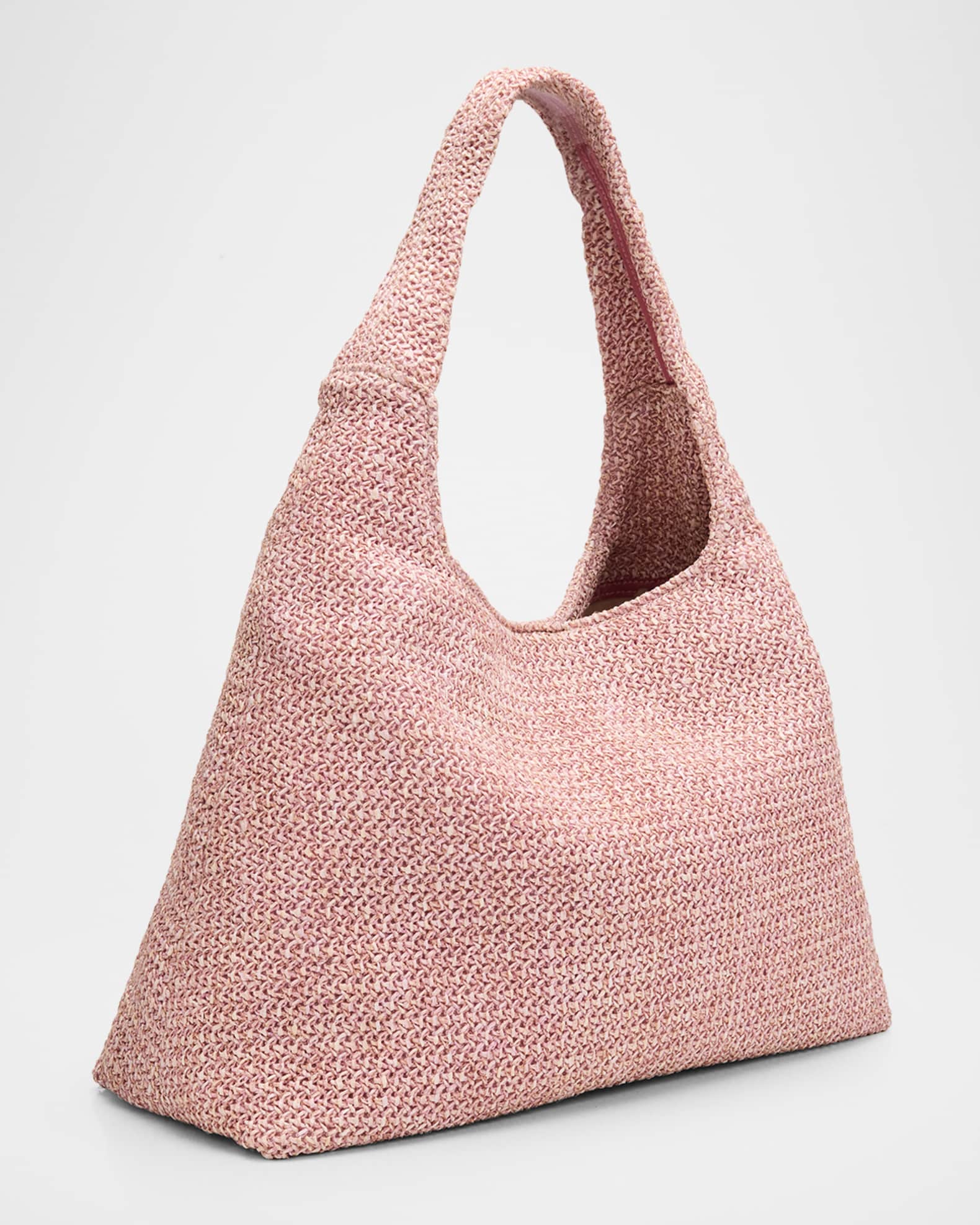 Jimmy Choo Beach Diamond Large Hobo Bag | Neiman Marcus