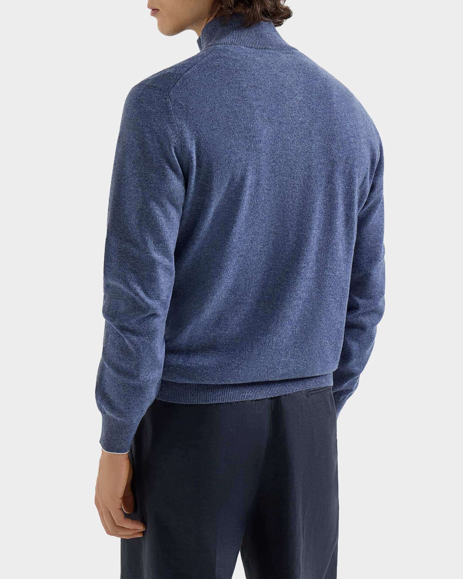Brunello Cucinelli Men's Cashmere Turtleneck Sweater | Neiman Marcus