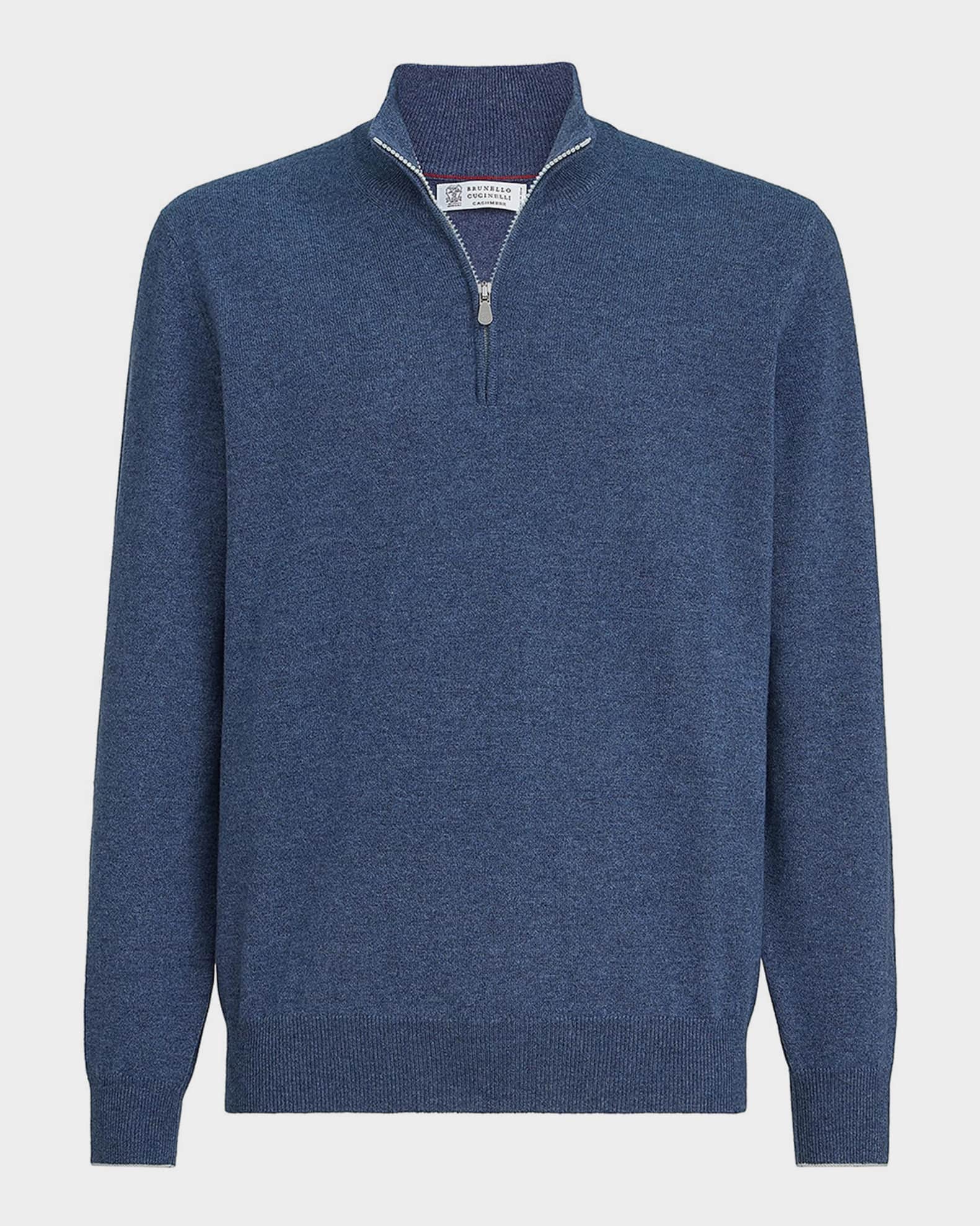 Brunello Cucinelli Men's Cashmere Turtleneck Sweater | Neiman Marcus