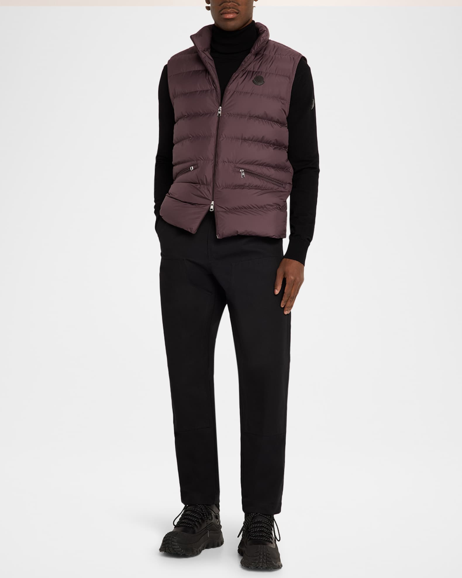 Moncler Men's Shipton Hooded Packable Gore-Tex Shell Jacket