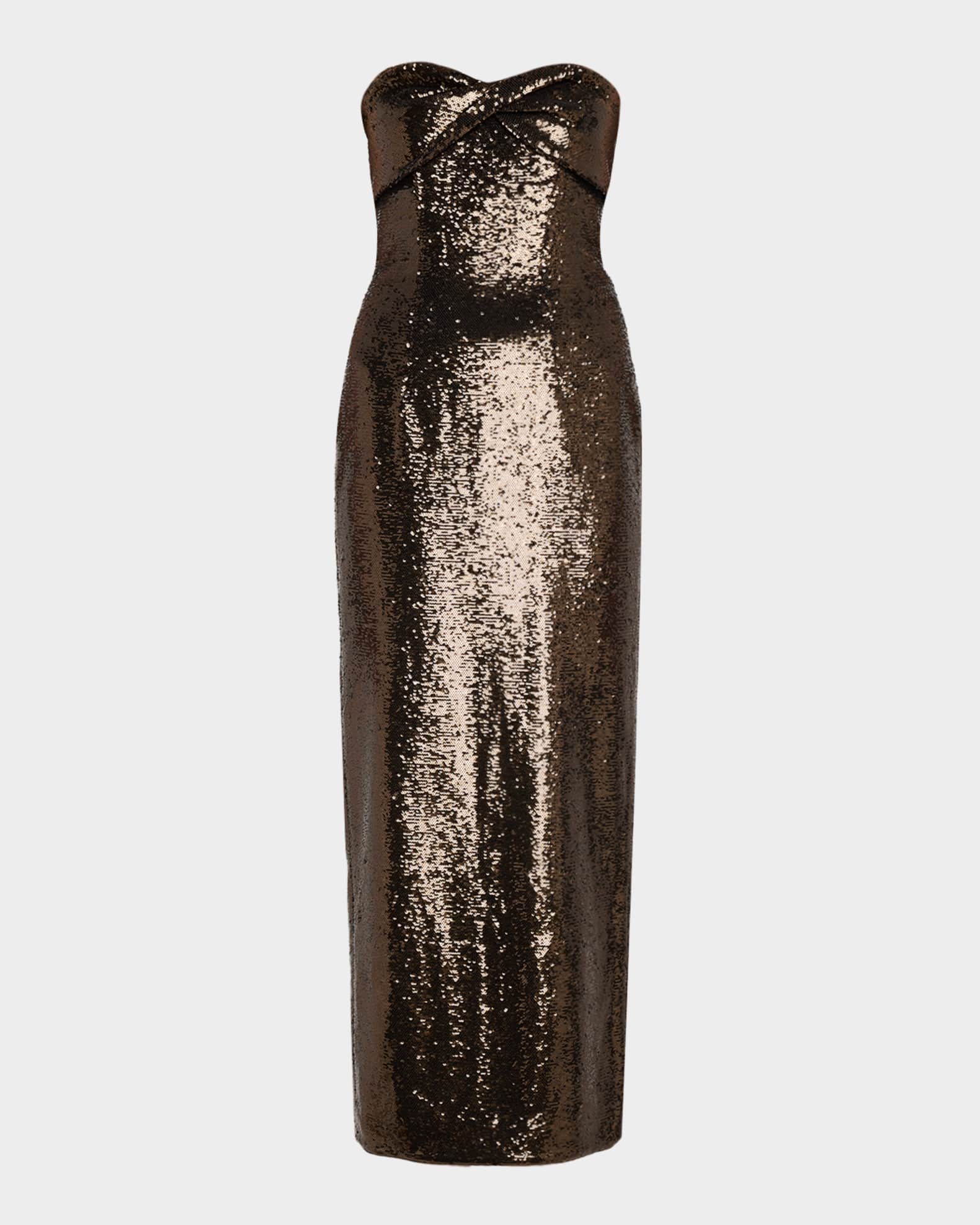 h&m silver glitter dress Dancing Queen 5035 - Long Ballgown Dress