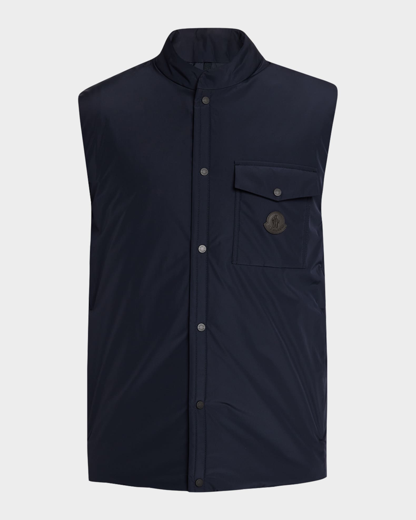 Moncler Men's Sahel AquaFlect Down Vest | Neiman Marcus