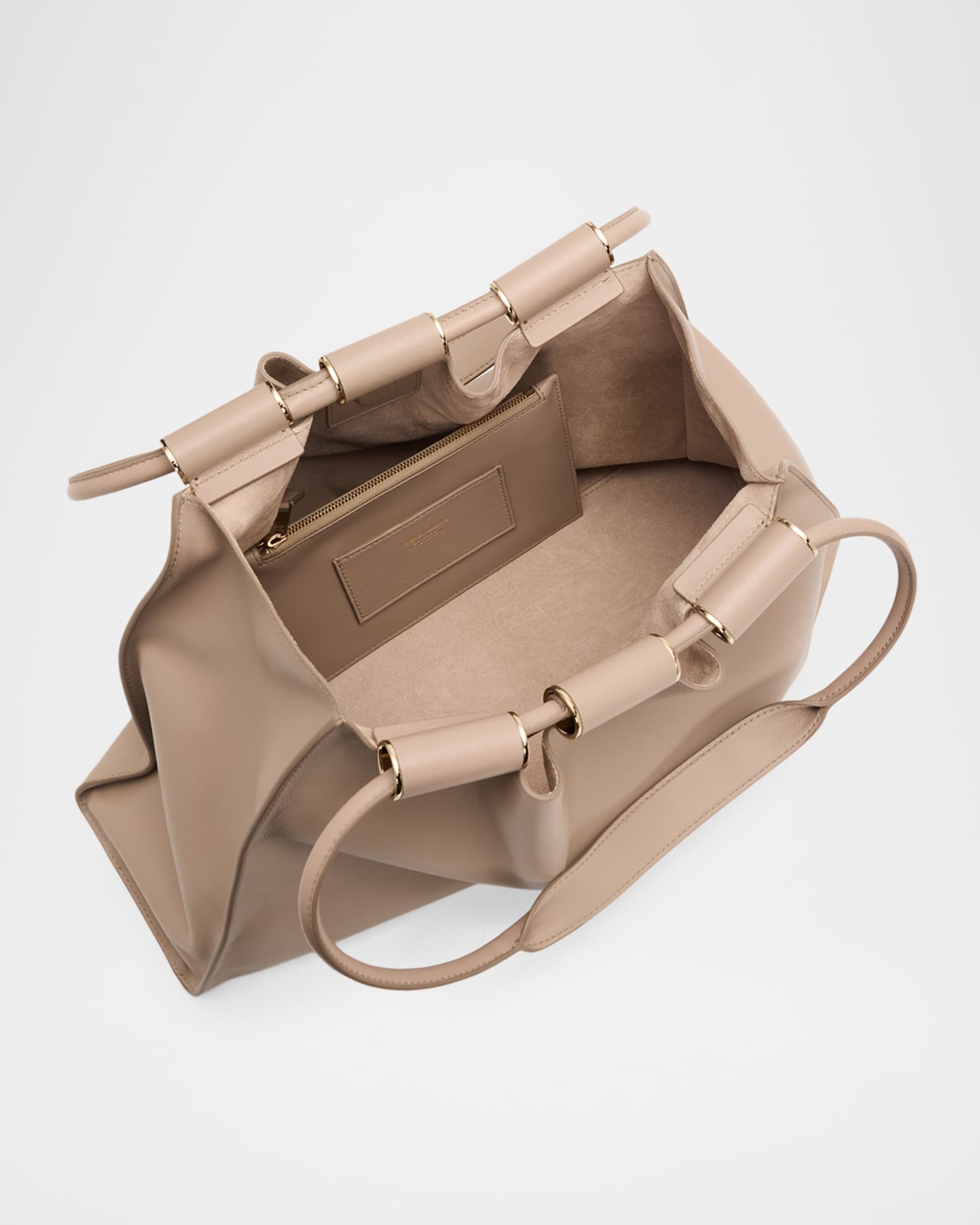 GIORGIO ARMANI イタリア製 lamb leather Giorgio Armani Lamb Leather Shopper Shoulder Bag | Neiman Marcus
