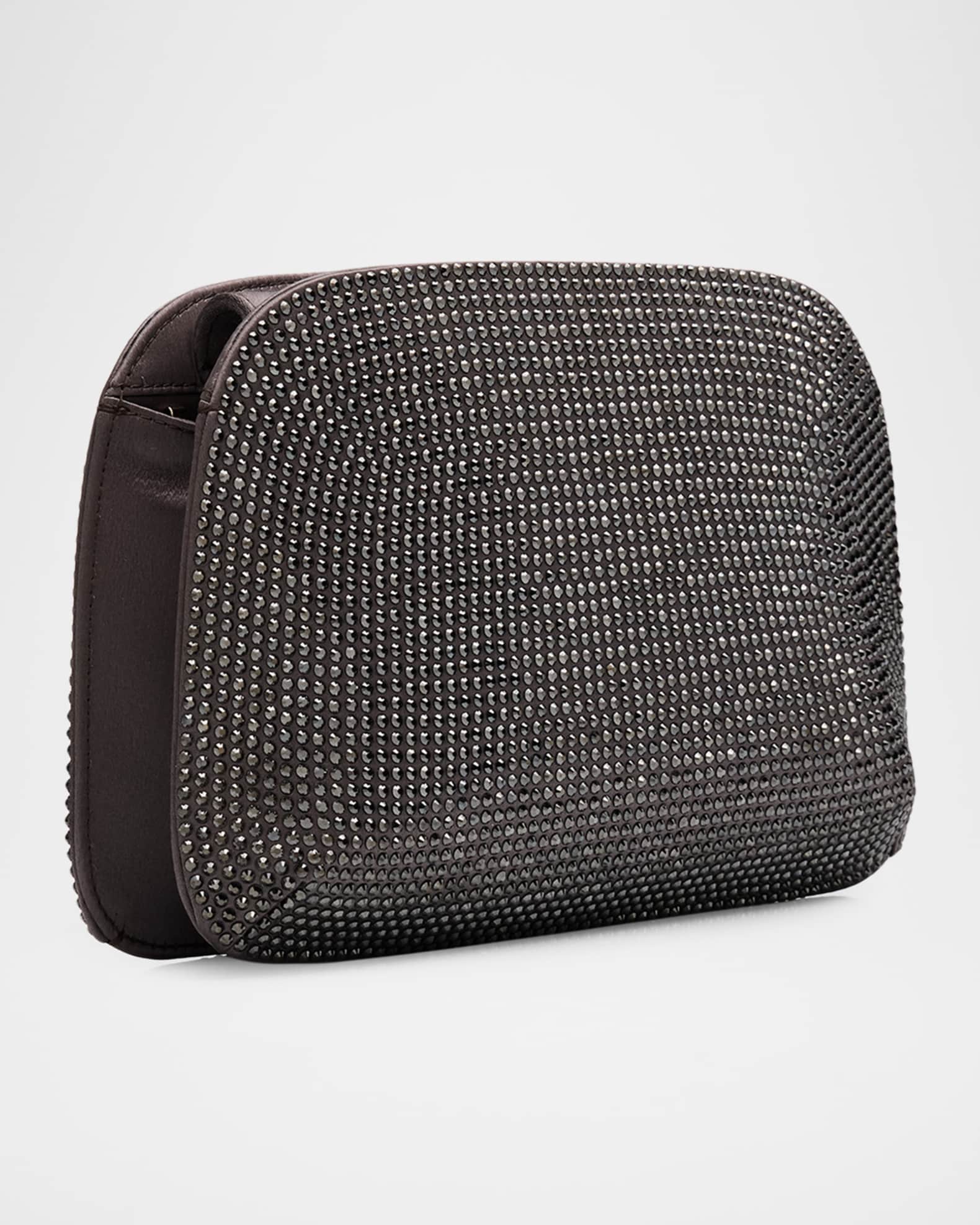 Giorgio Armani Crystal Satin Clutch Bag | Neiman Marcus
