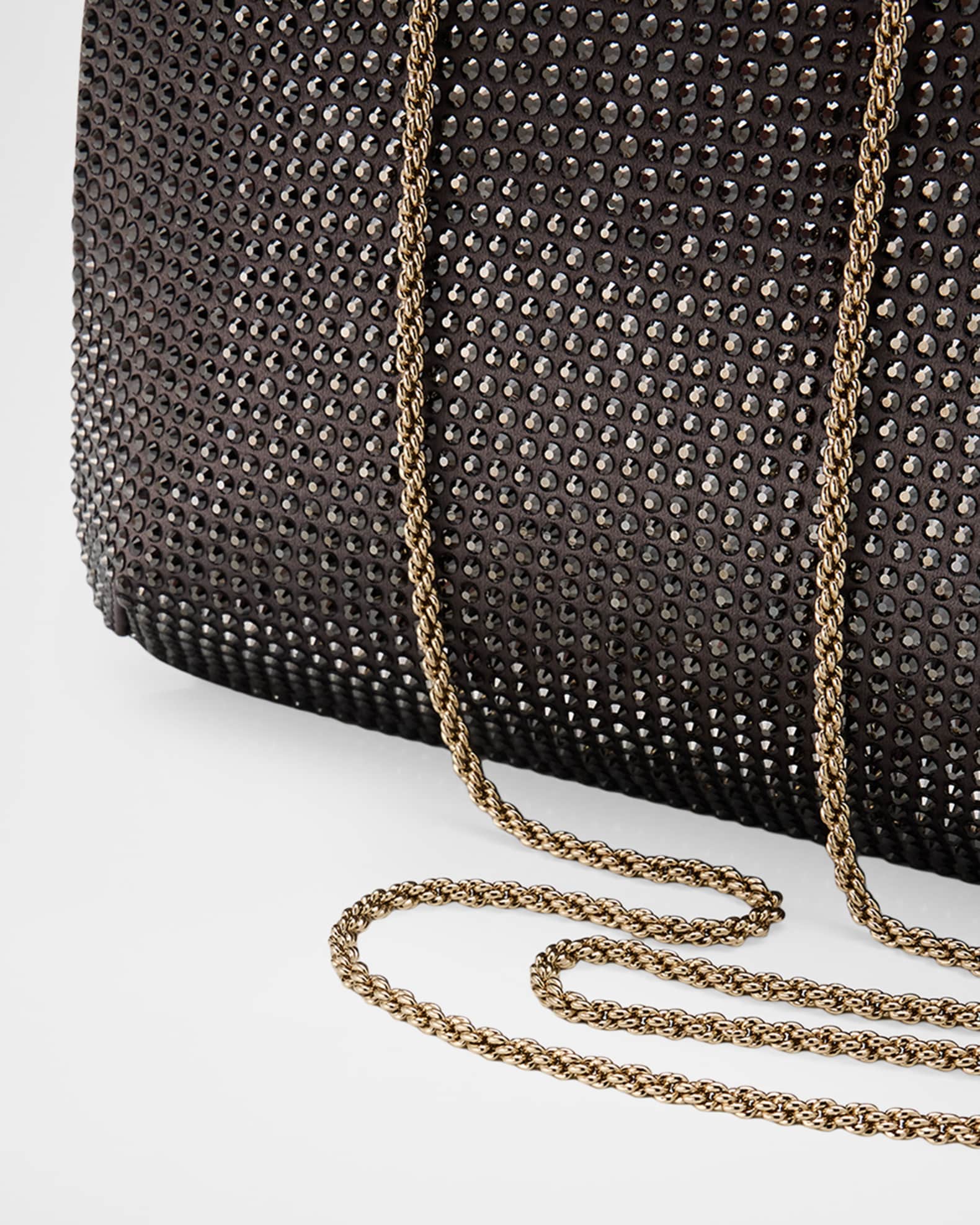 EMPORIO ARMANI DIAMONDS グリッターメッシュクラッチバッグ メルカリ