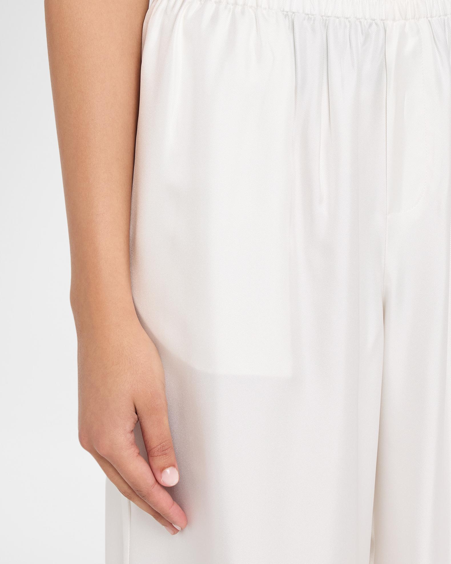 Lisa Yang Silk Twill Wide-Leg Trousers | Neiman Marcus