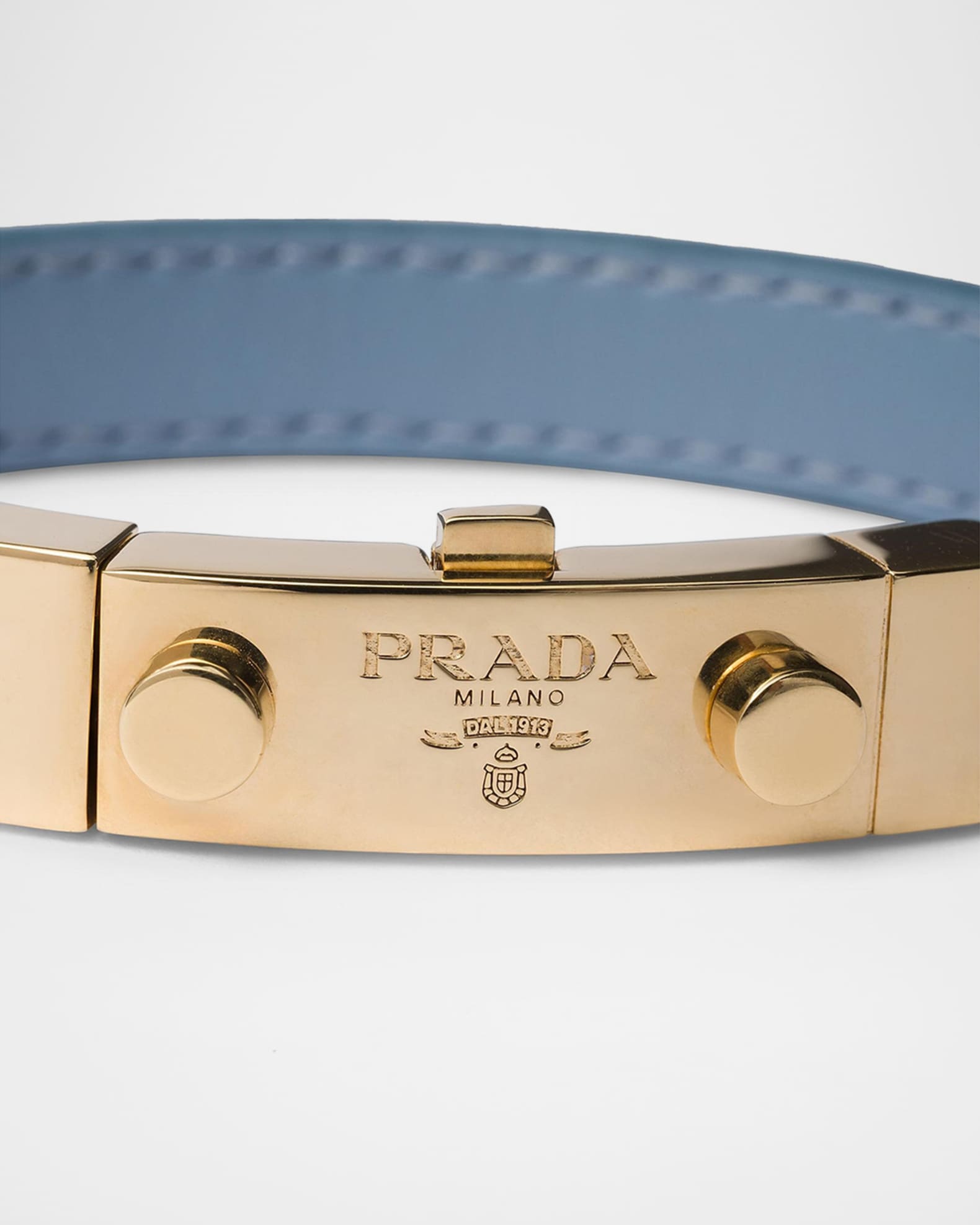 Prada Saffiano Leather Bracelet | Neiman Marcus